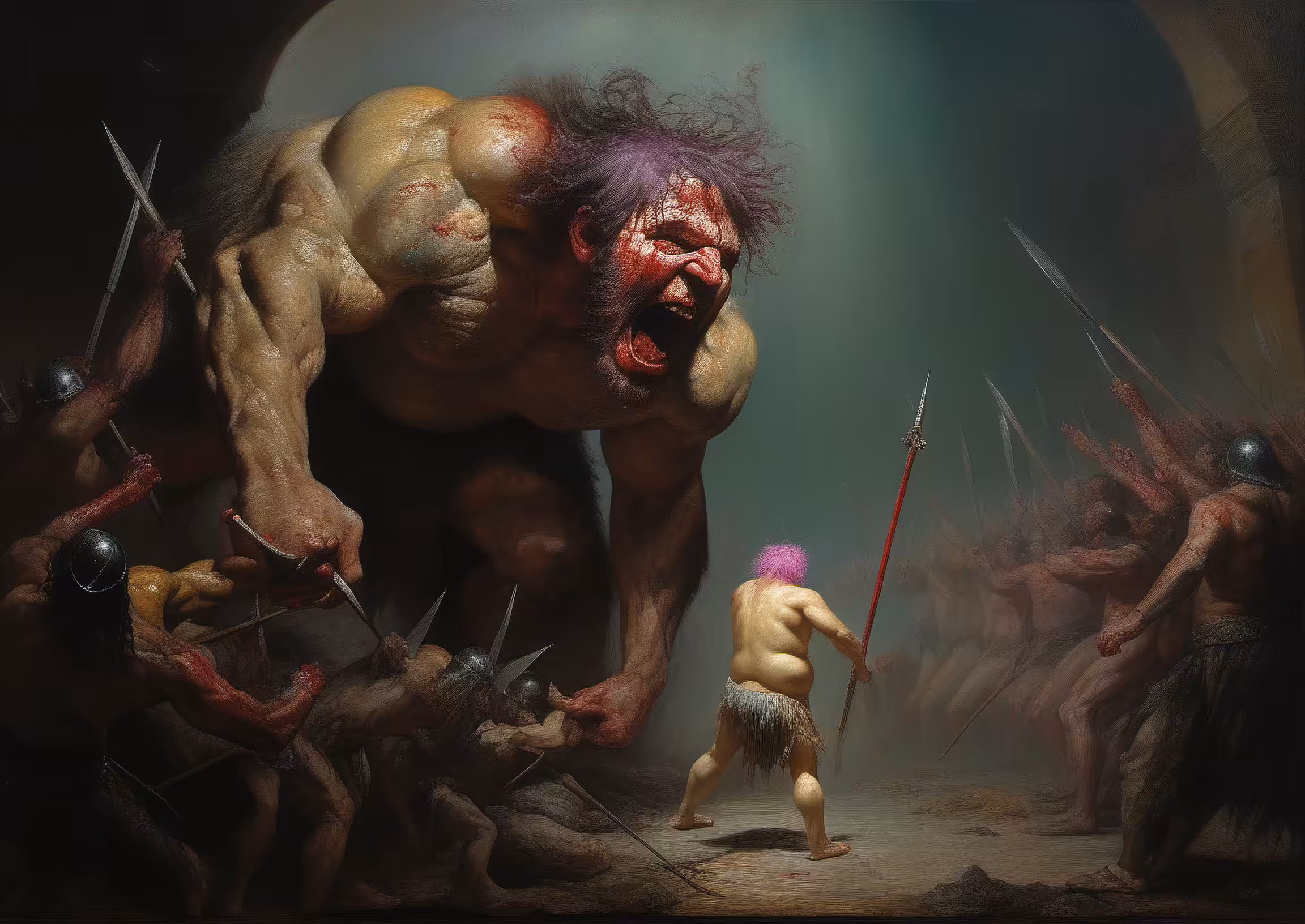 David and Goliath #12
