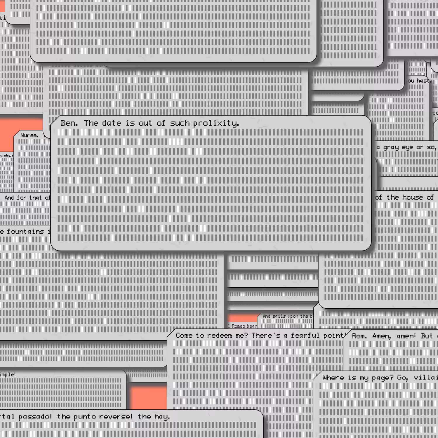 Romeo and Juliet on Punched Cards (Free) #70