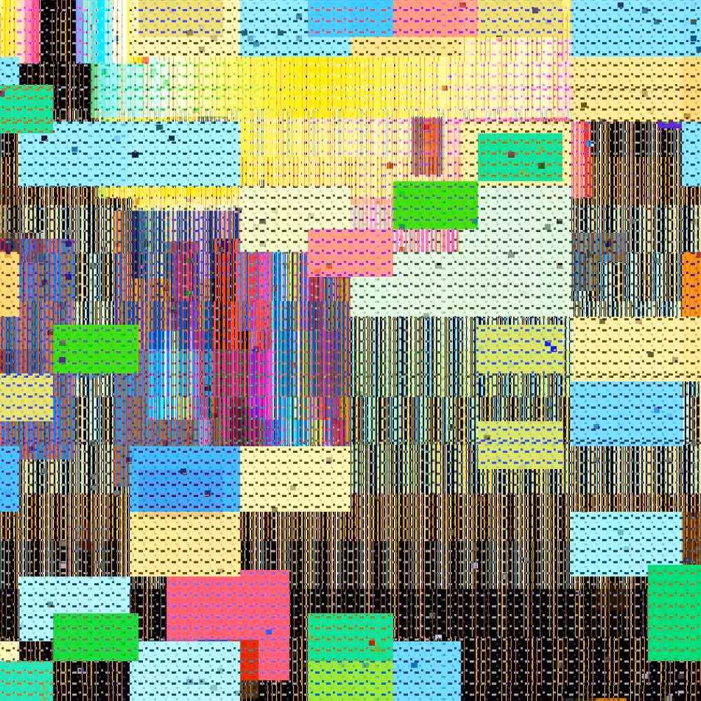 A Pixelated Dream Accumulations #7