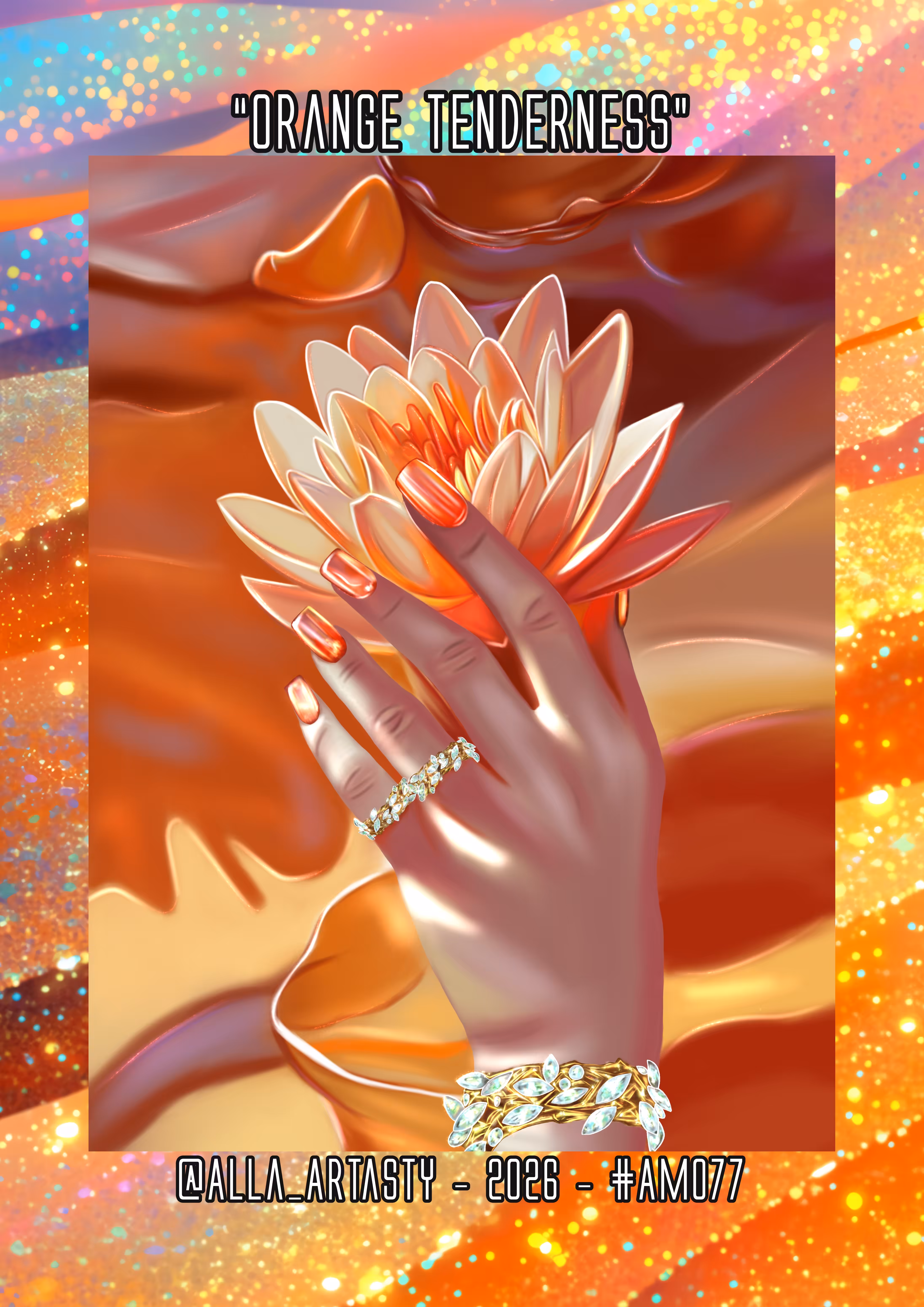 Orange Tenderness by Alla_Artasty