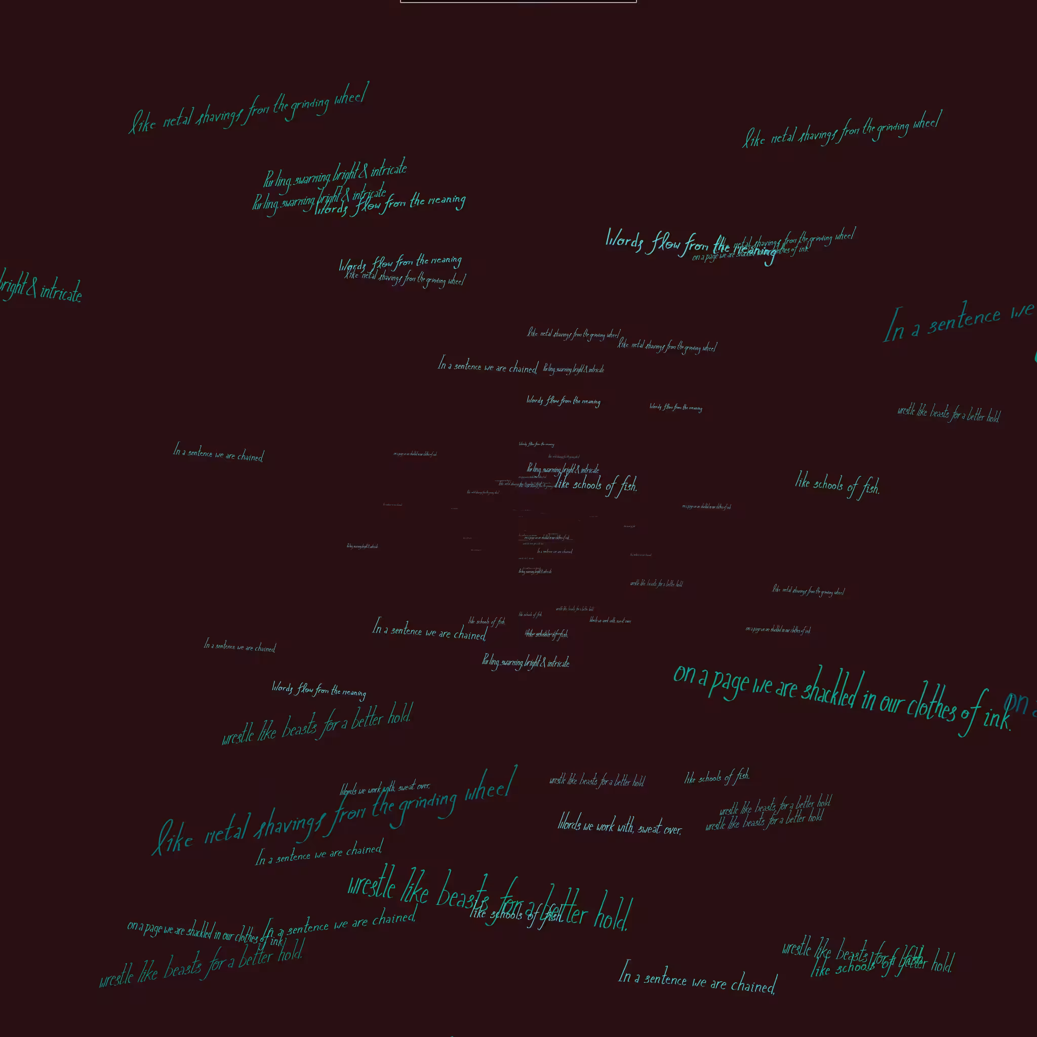Wordflow #5