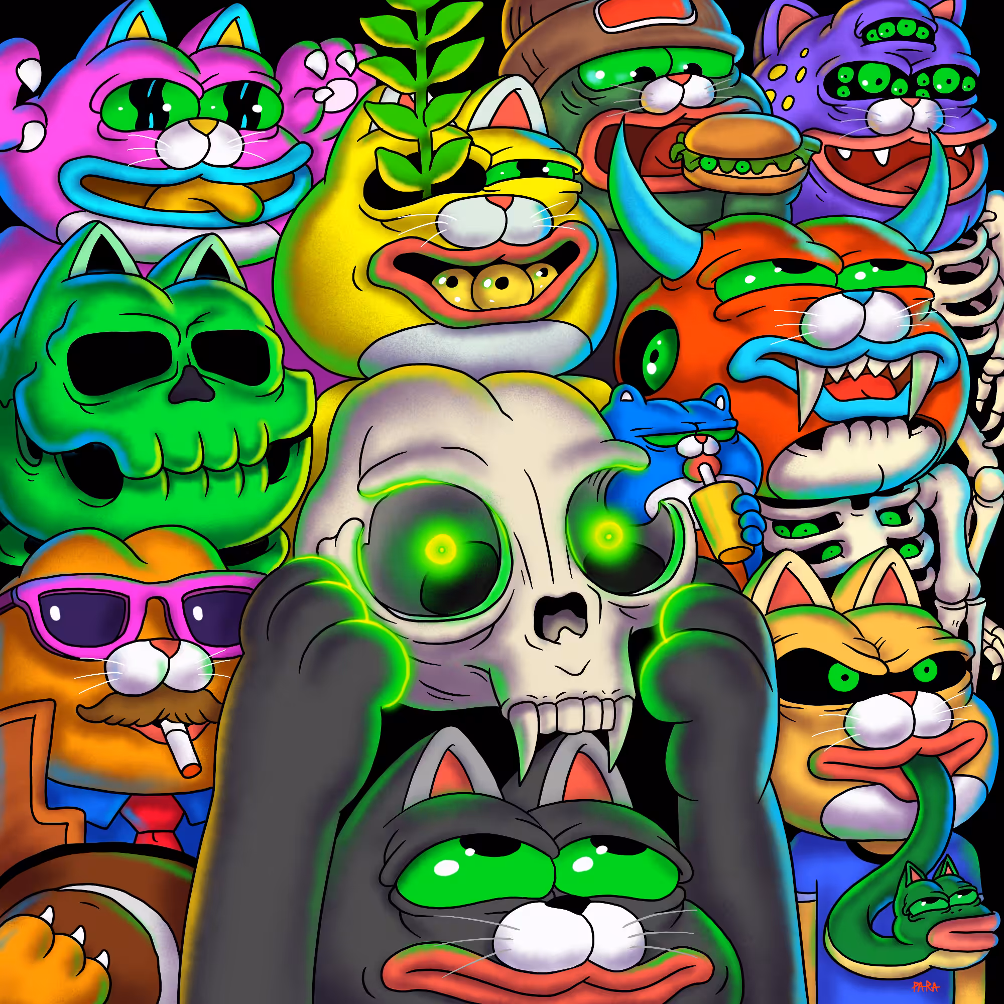 PEPECAT And SKULL