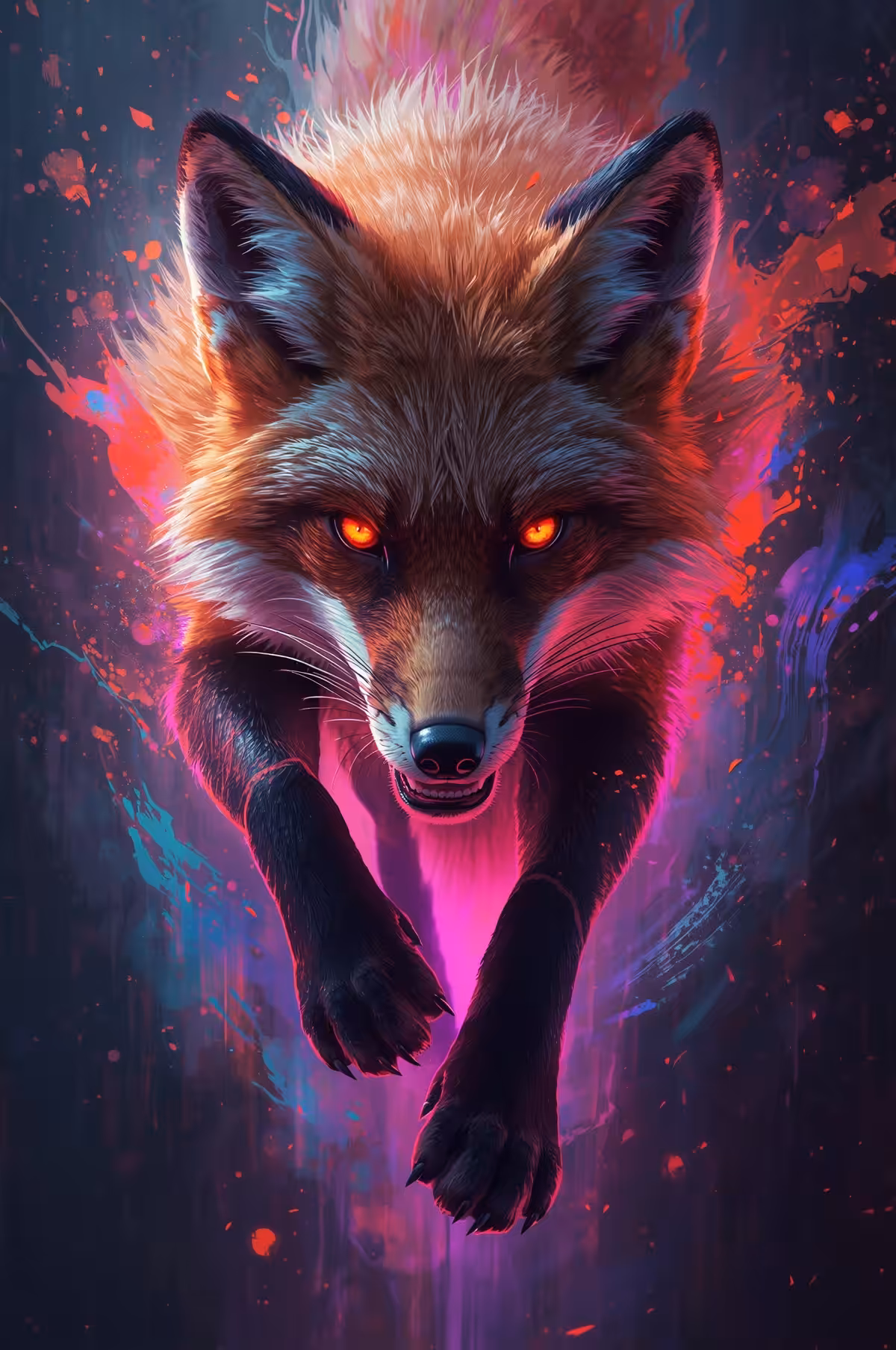 Wolf with ultra details