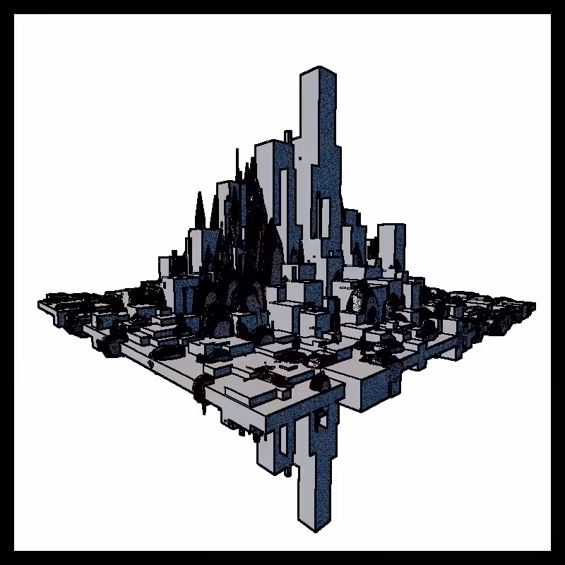 Crystal forest #22