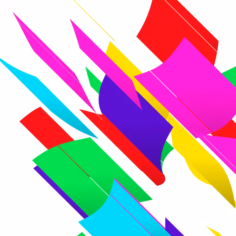 Composition #1 Ribbons #57