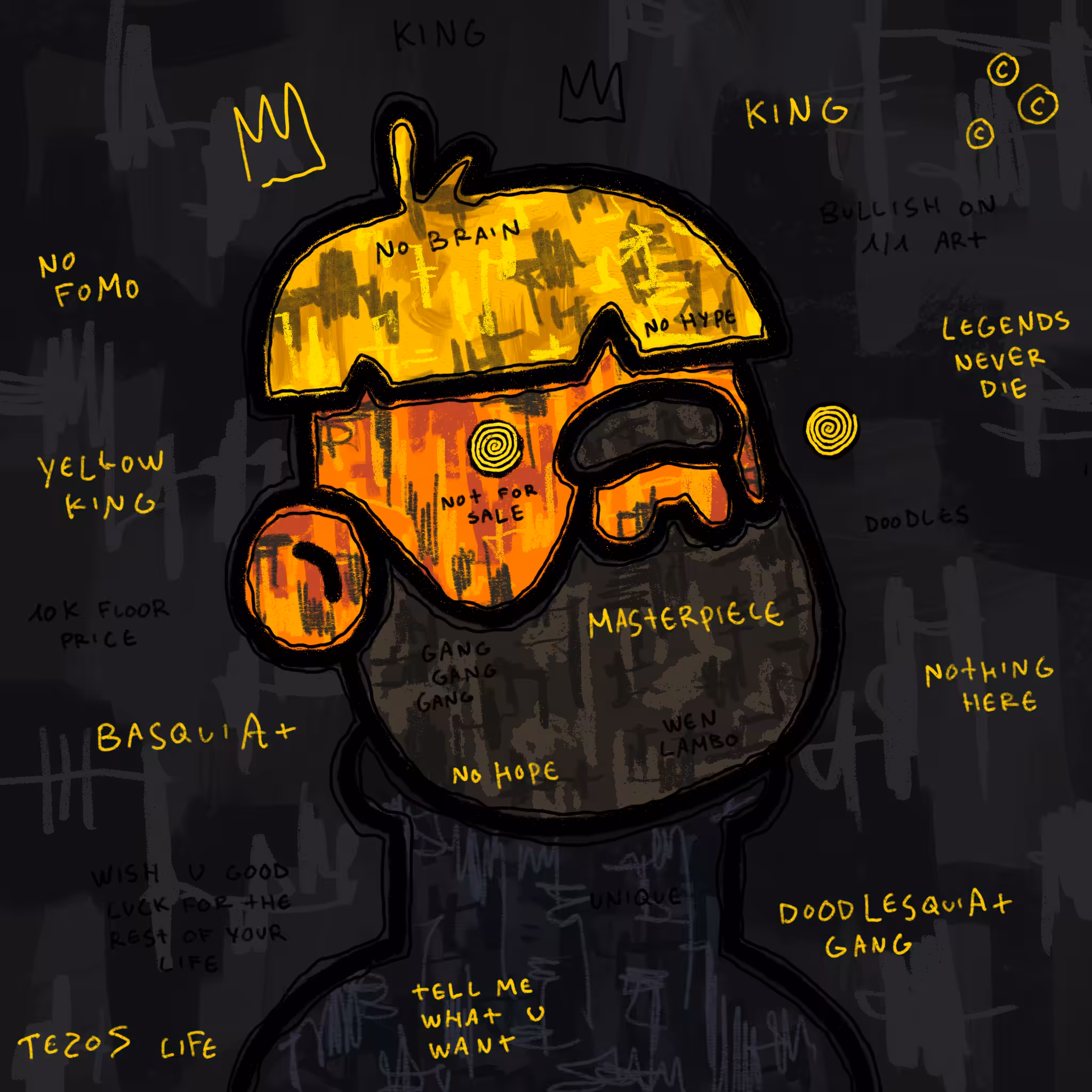 Doodlesquiat #62