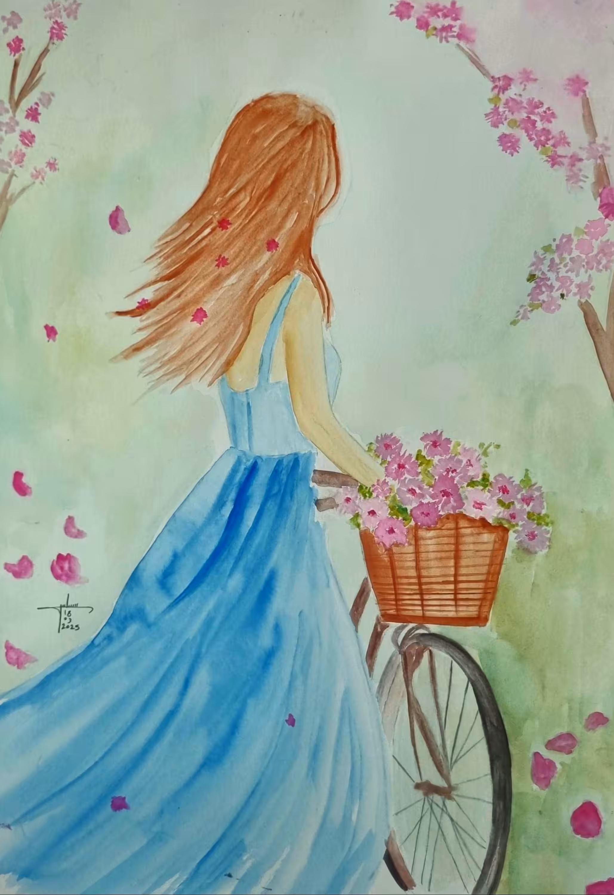 Spring whispers in the wind