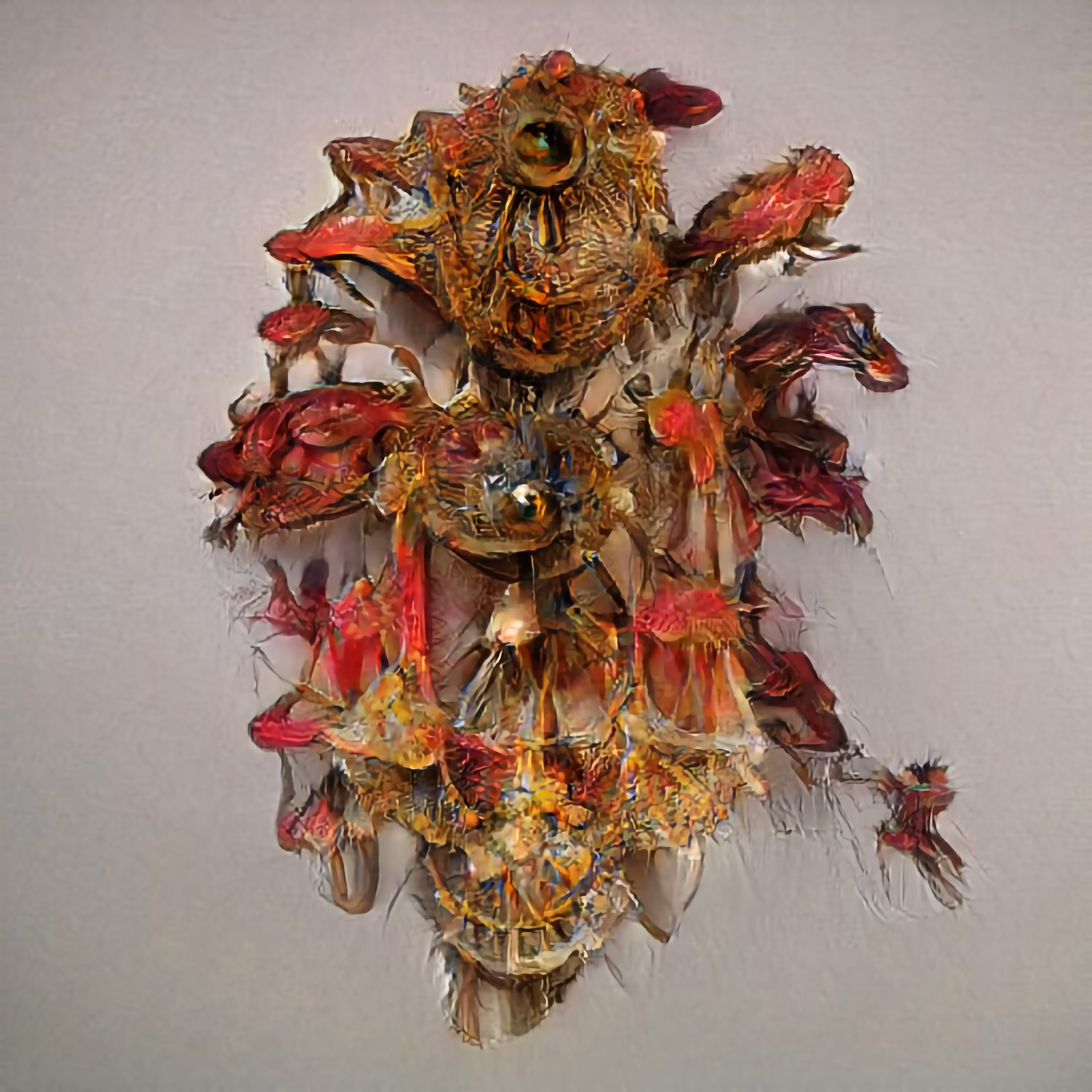 A dress with flowers