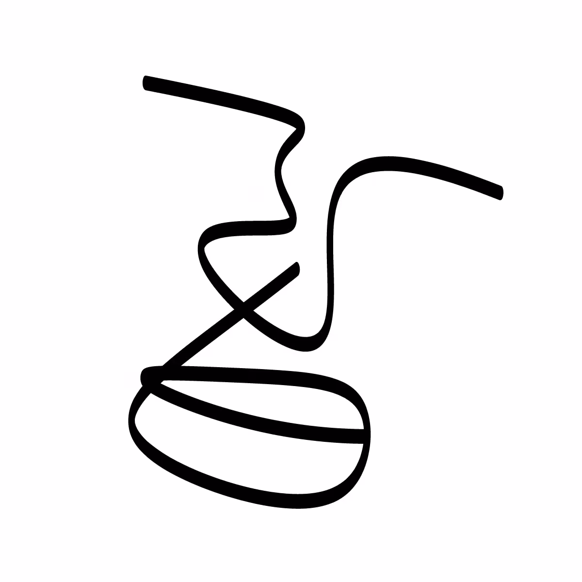 Evolutionary face #2, 2 Curves