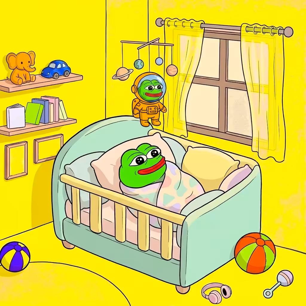 Baby Pepe’s Cozy Morning