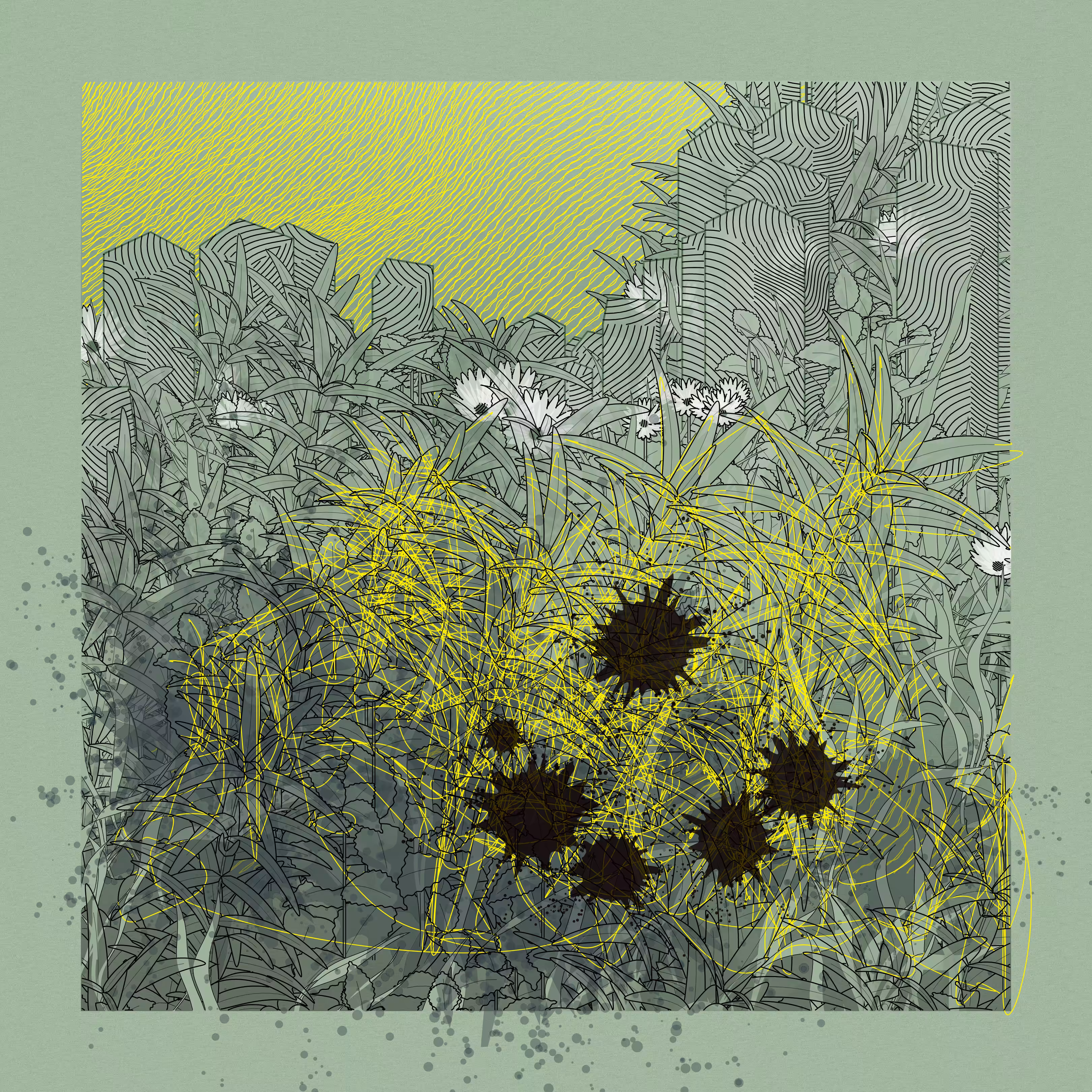 Landscape with Carbon Capture #7261