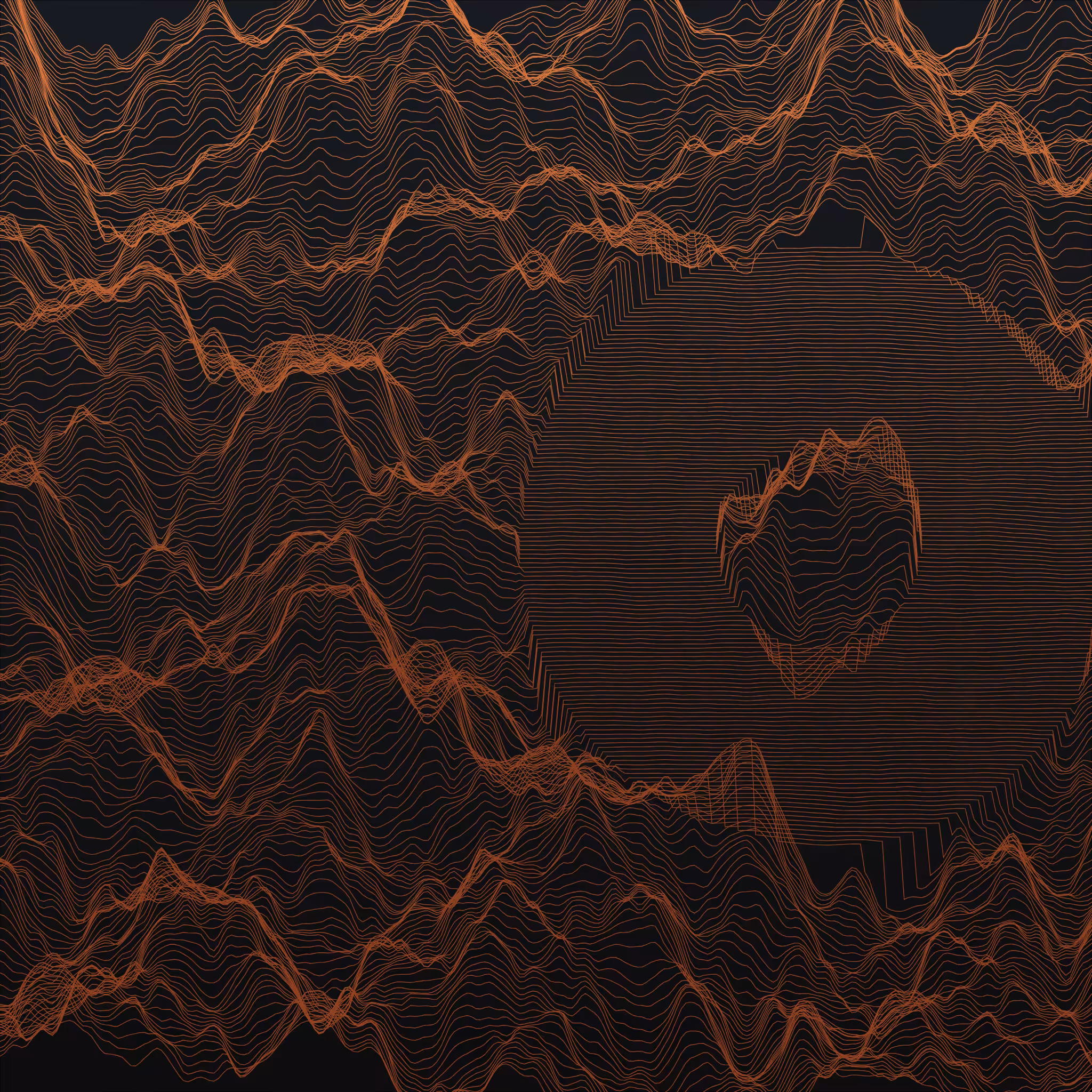 Waves Circle (For Plotter) #13