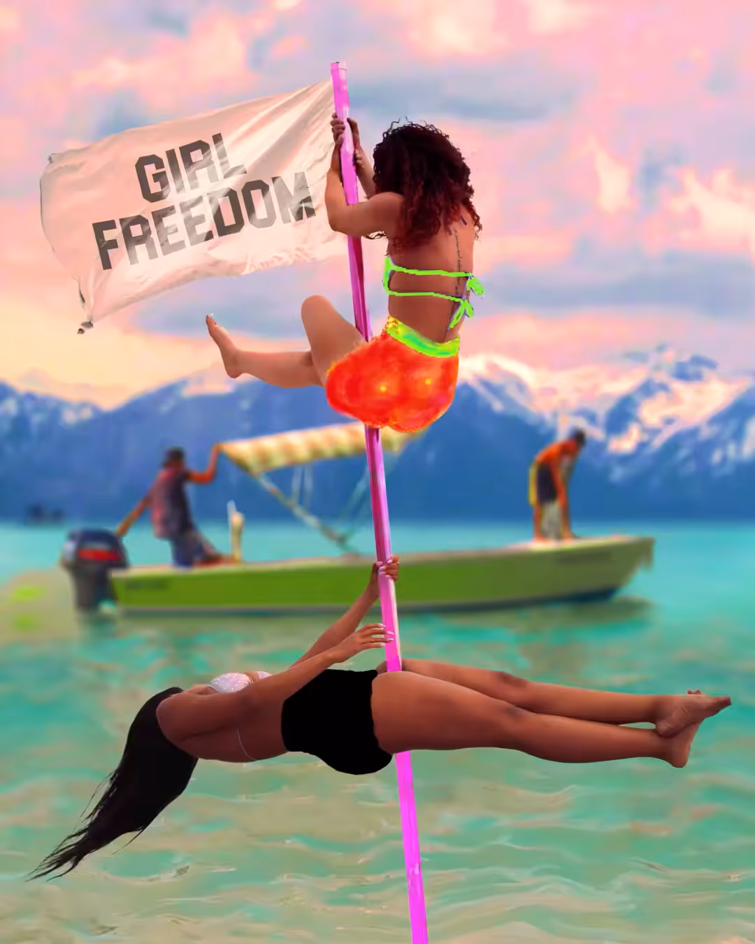 Symphony of Angels - Girl Freedom - by Anna Wilding