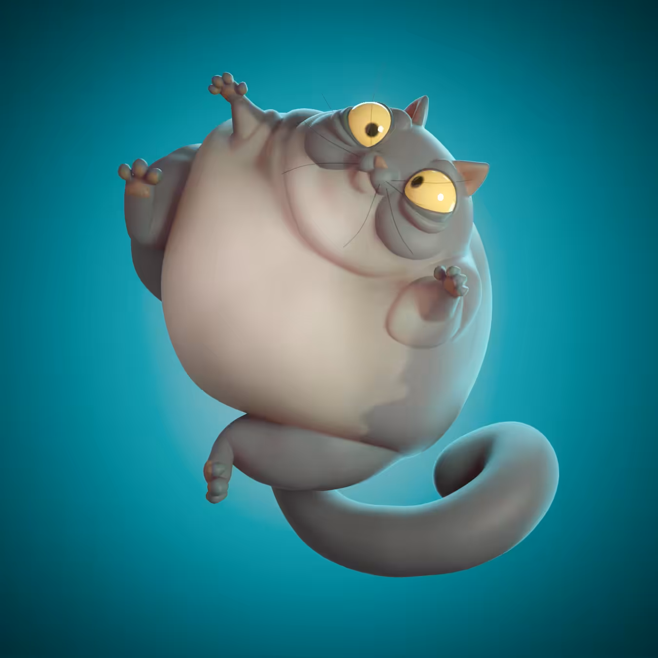 Bloated Cats #1 - Ugo 