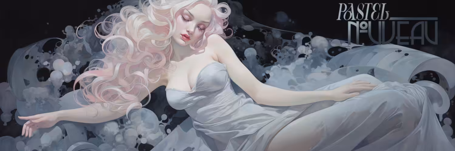 Pastel Nouveau banner