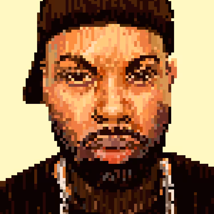 J-Dilla Pixel Art