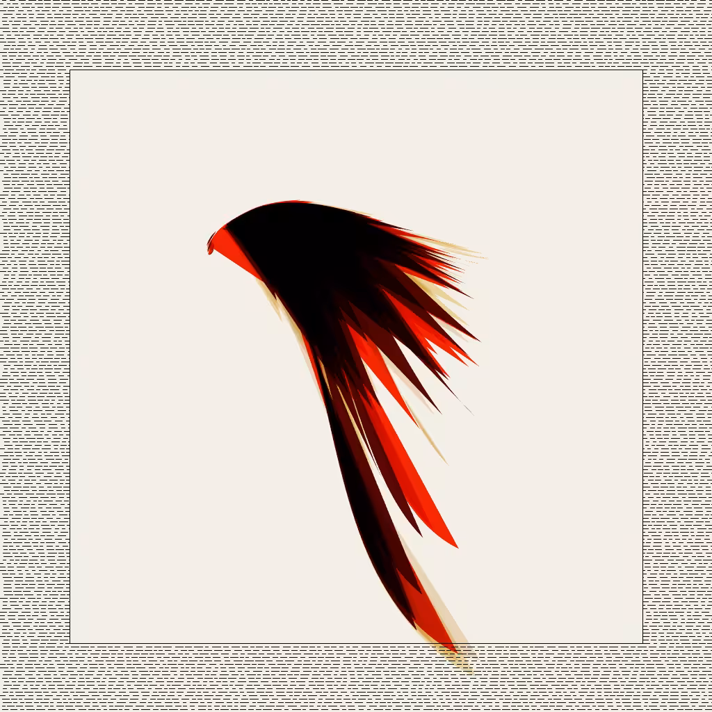 Glitch Bird No. 16