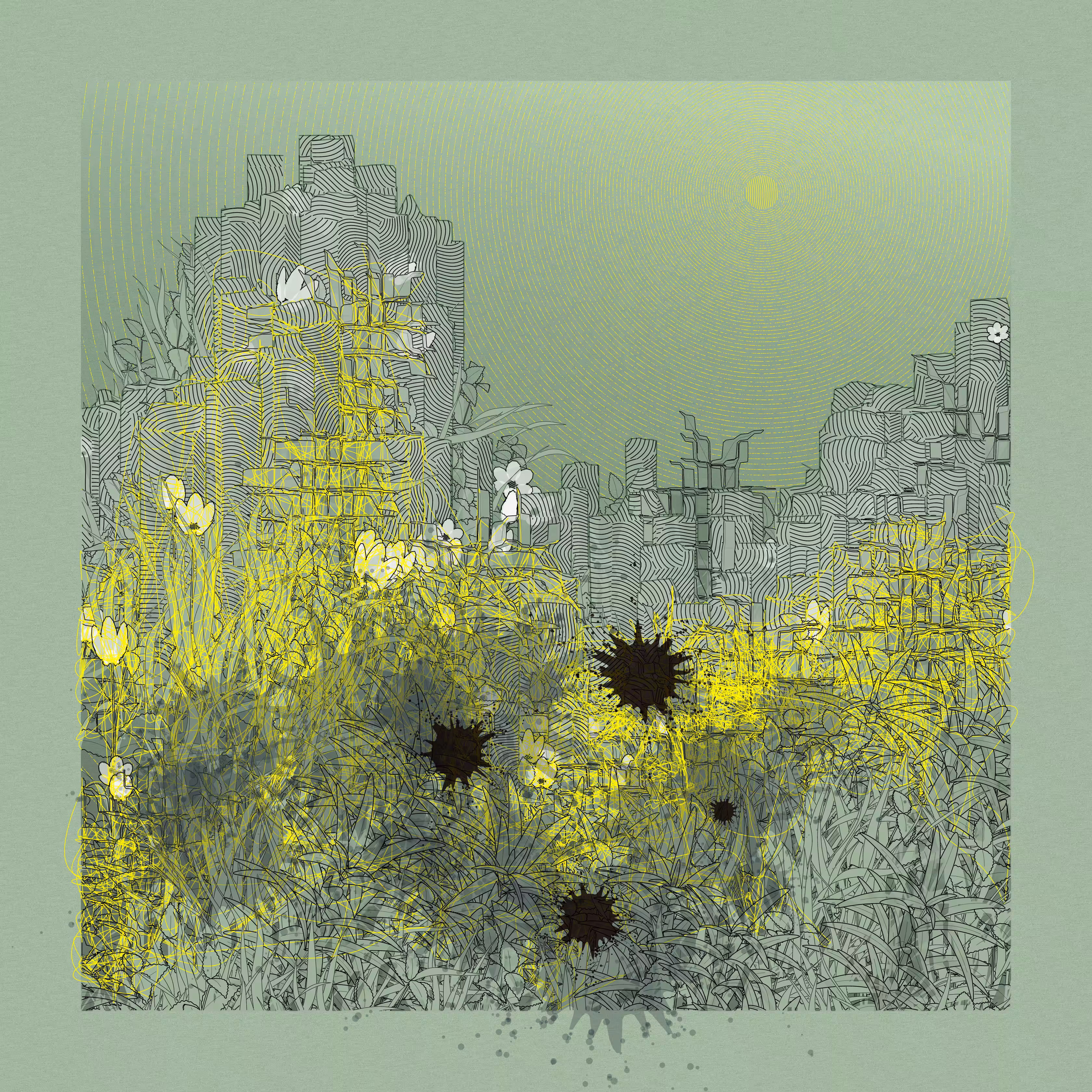 Landscape with Carbon Capture #9013