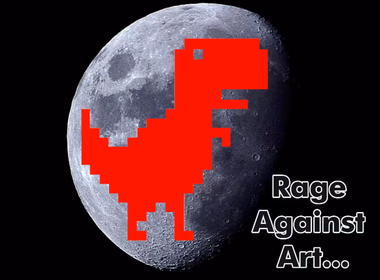 Rage Against Art - Yellow Band Aid