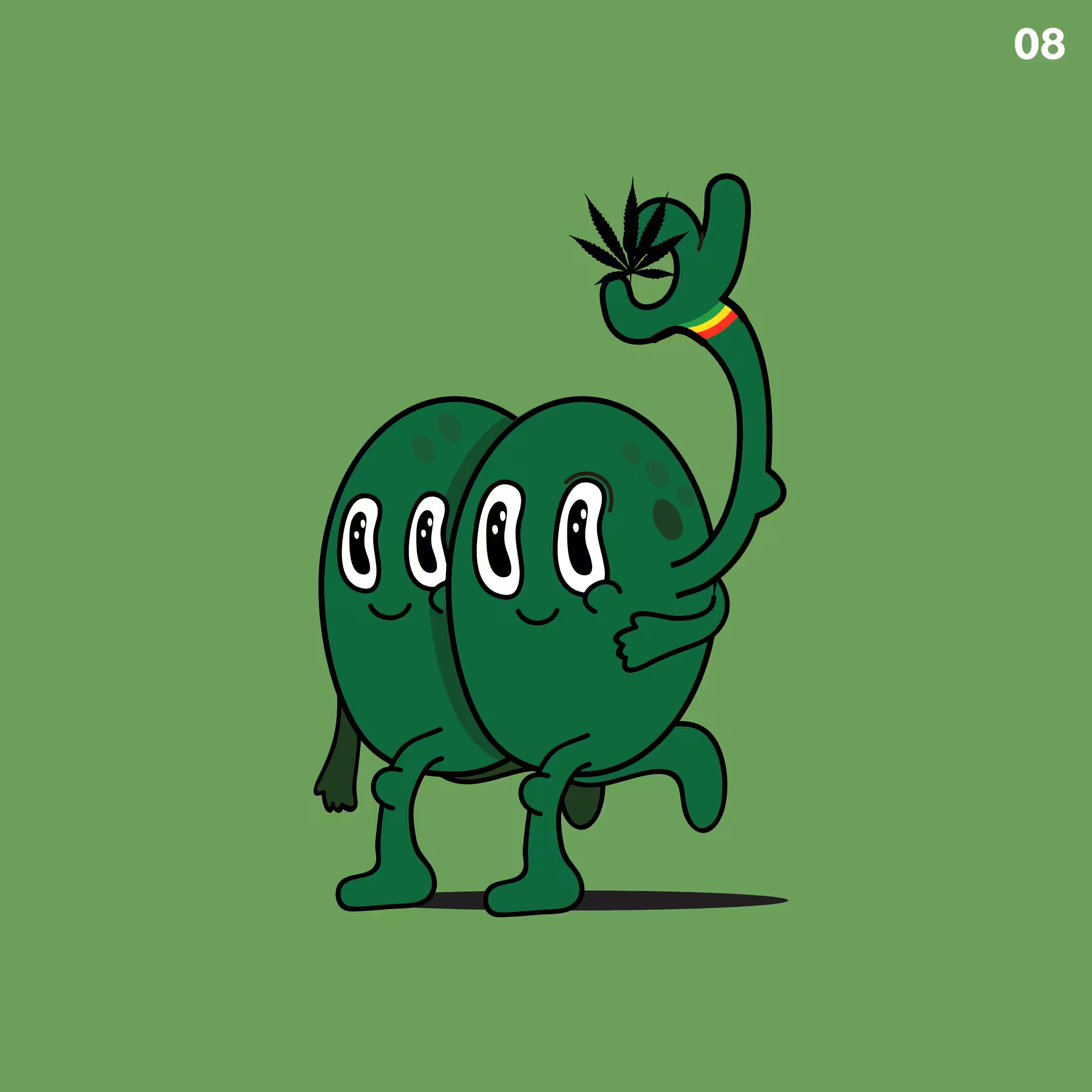 Crypto_Buddy boys Marijuana #08