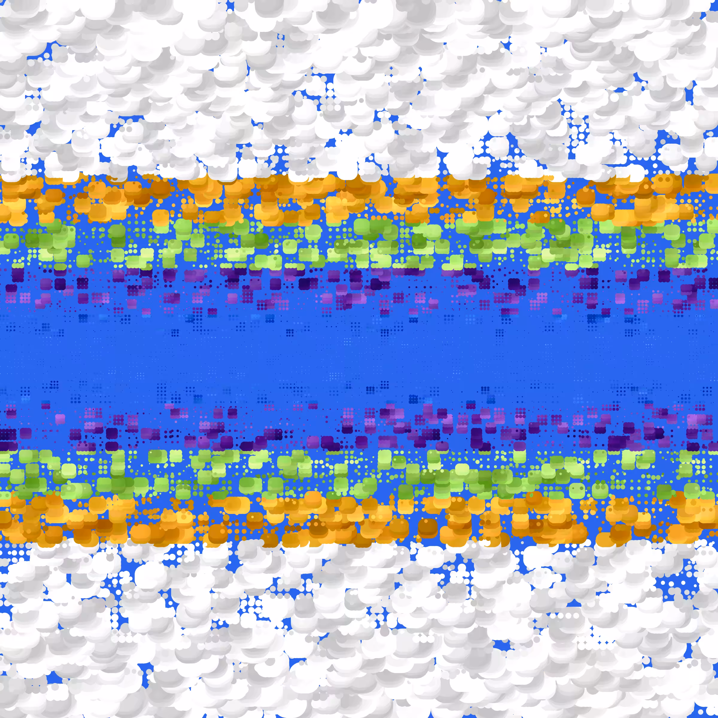 Dot Matrix Gradient Study #134