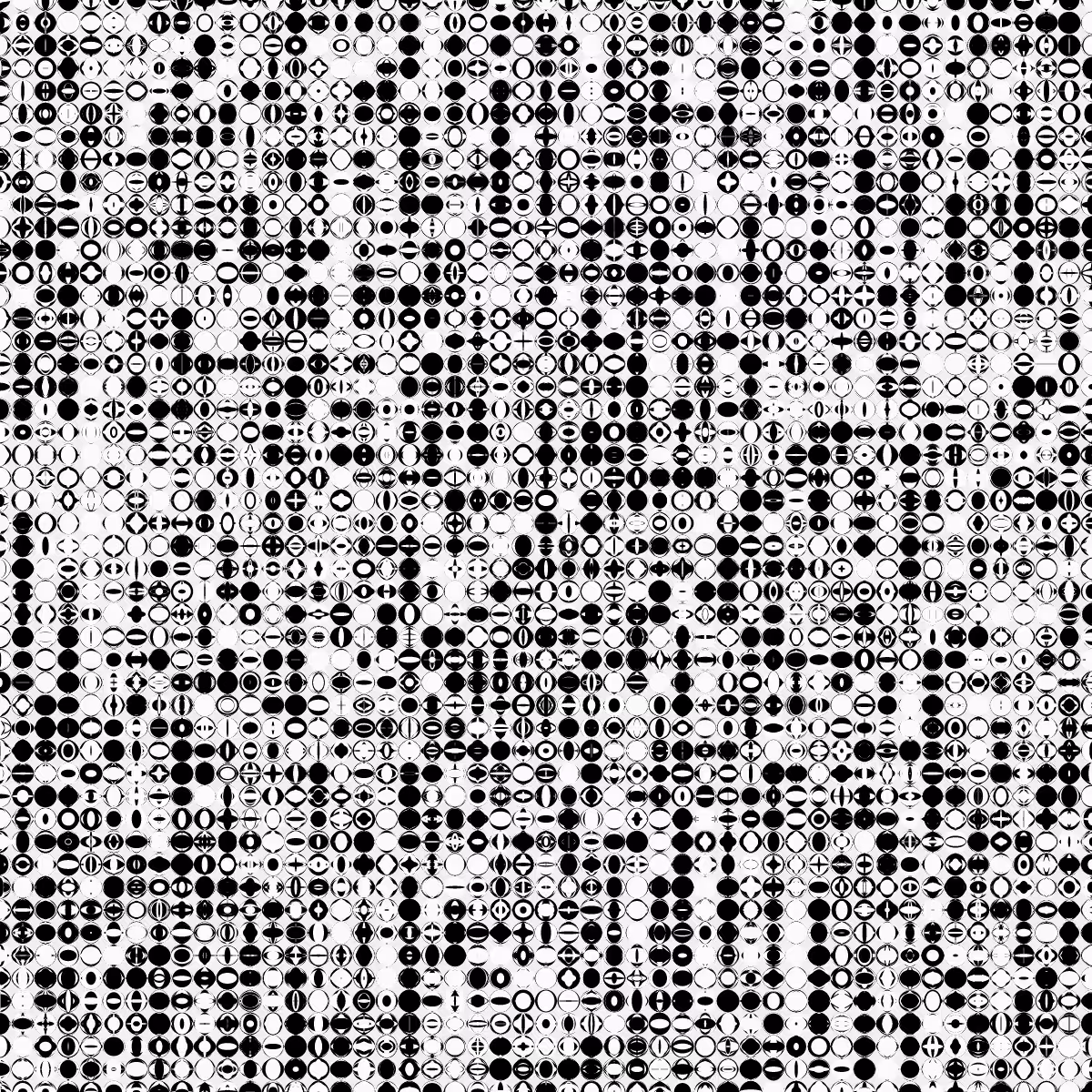 ElementaryCellularAutomatonMadeOfEllipses #34