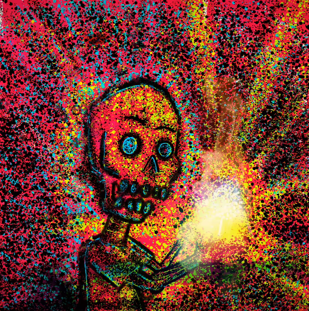 I see the light and it burns