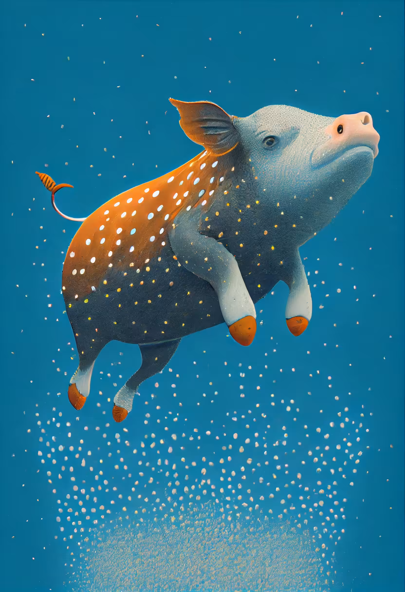 Baby pig journey