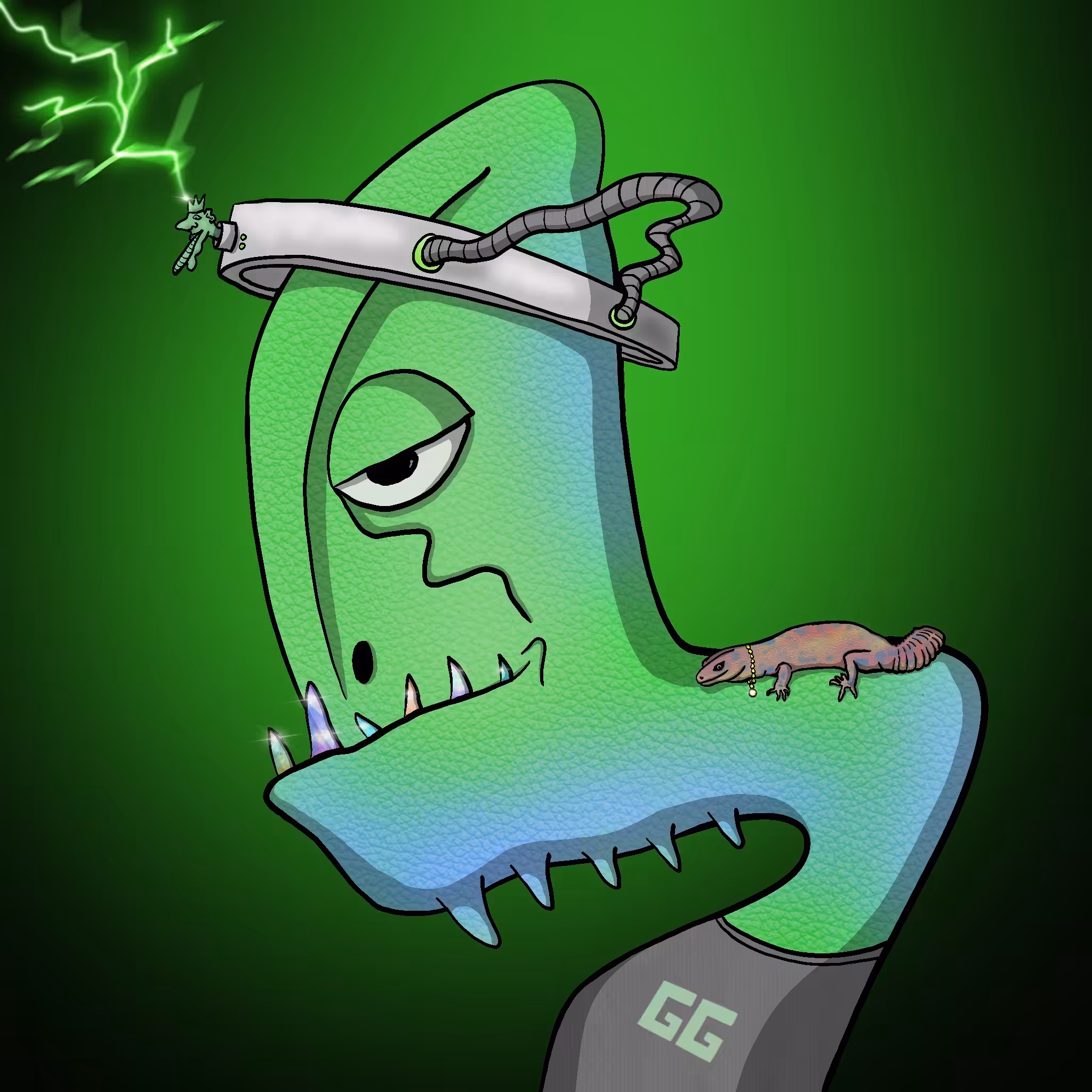 FAWKFACES: #94 Mutant Geck Face 