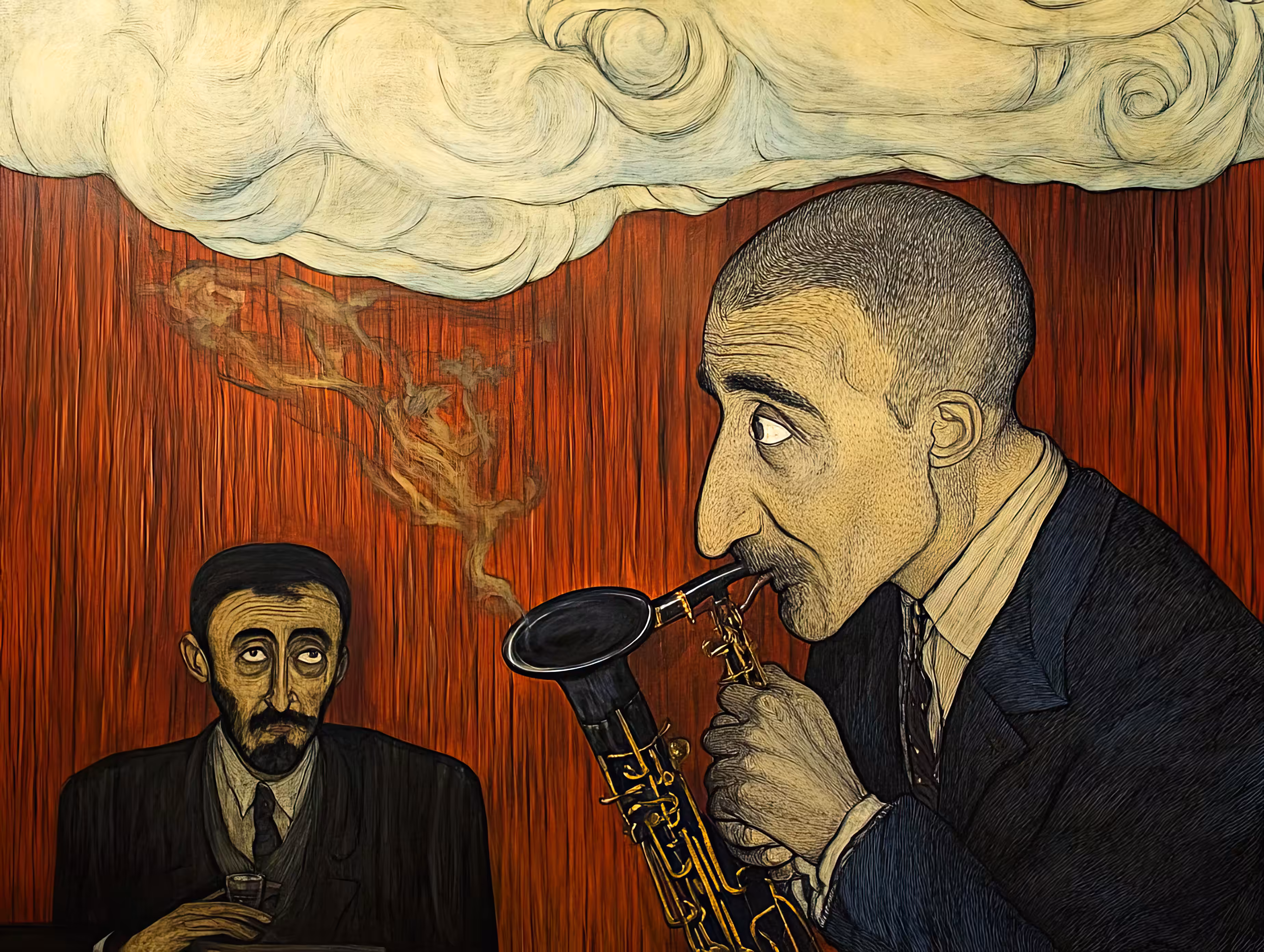 Sammy plays jazz