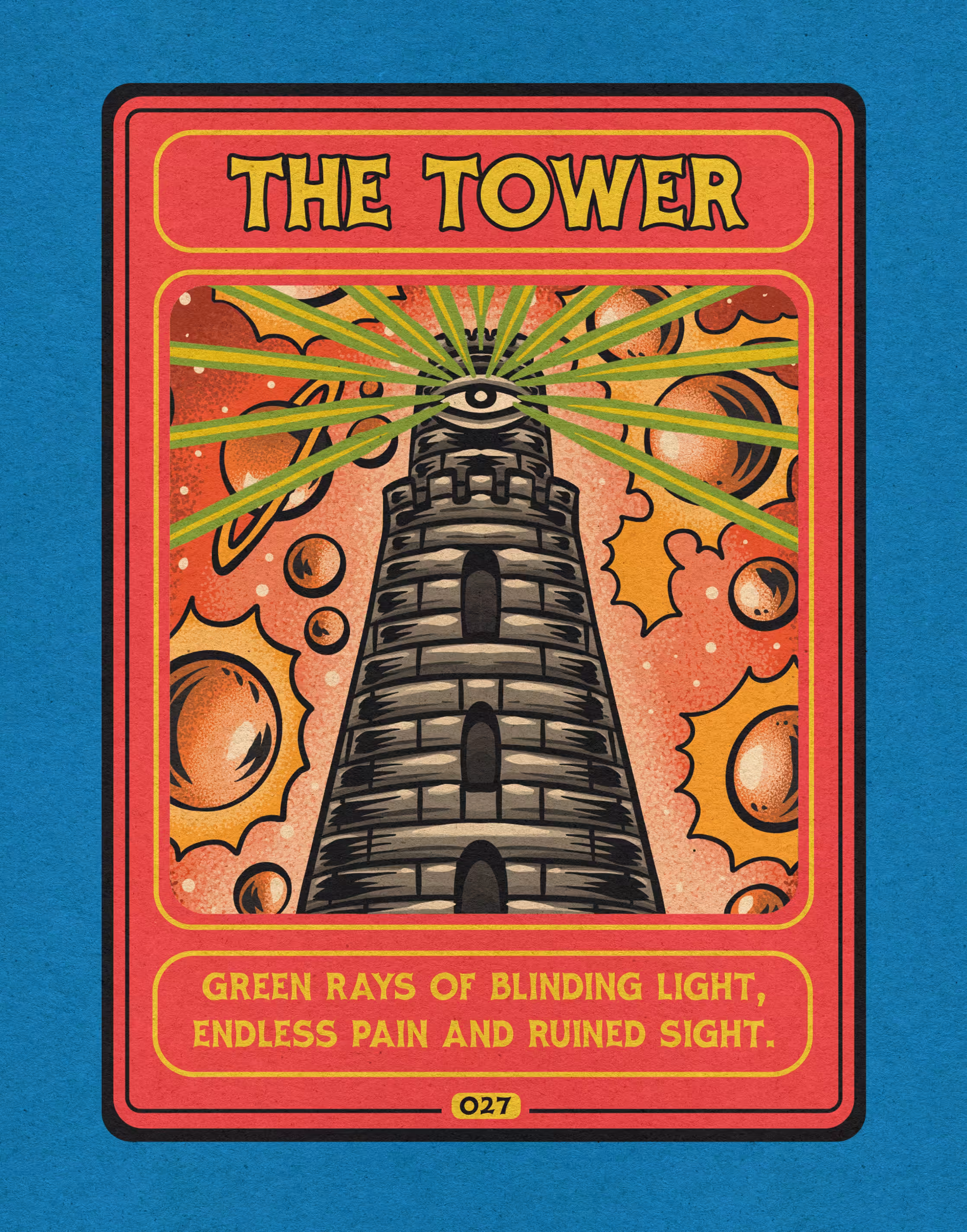 Trading Cards: #027 / The Tower