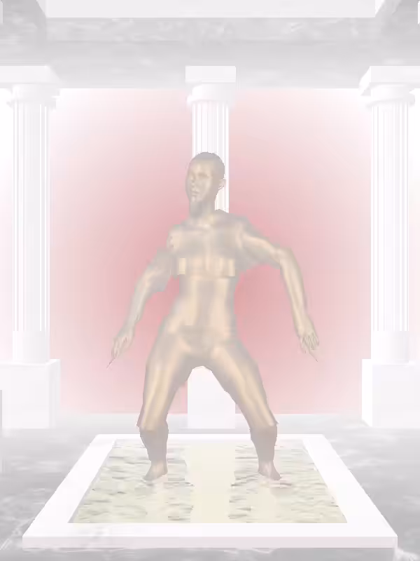 HeavenComputer: The Dancing Old Bronze Woman #4009