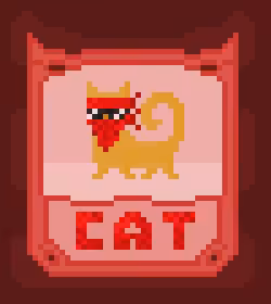 CAT 'RED BANDIT'
