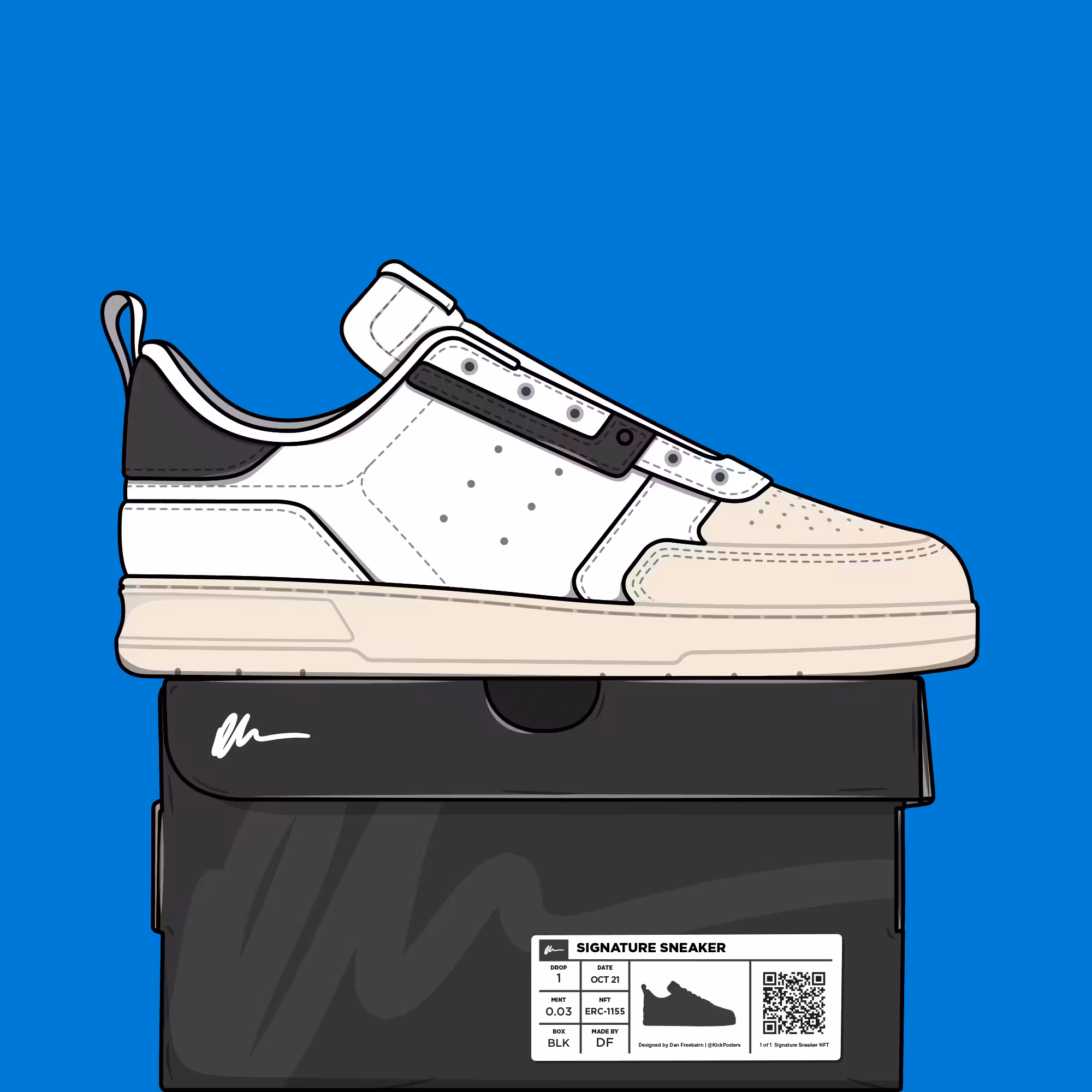 Signature Sneaker 'Shell' - #022