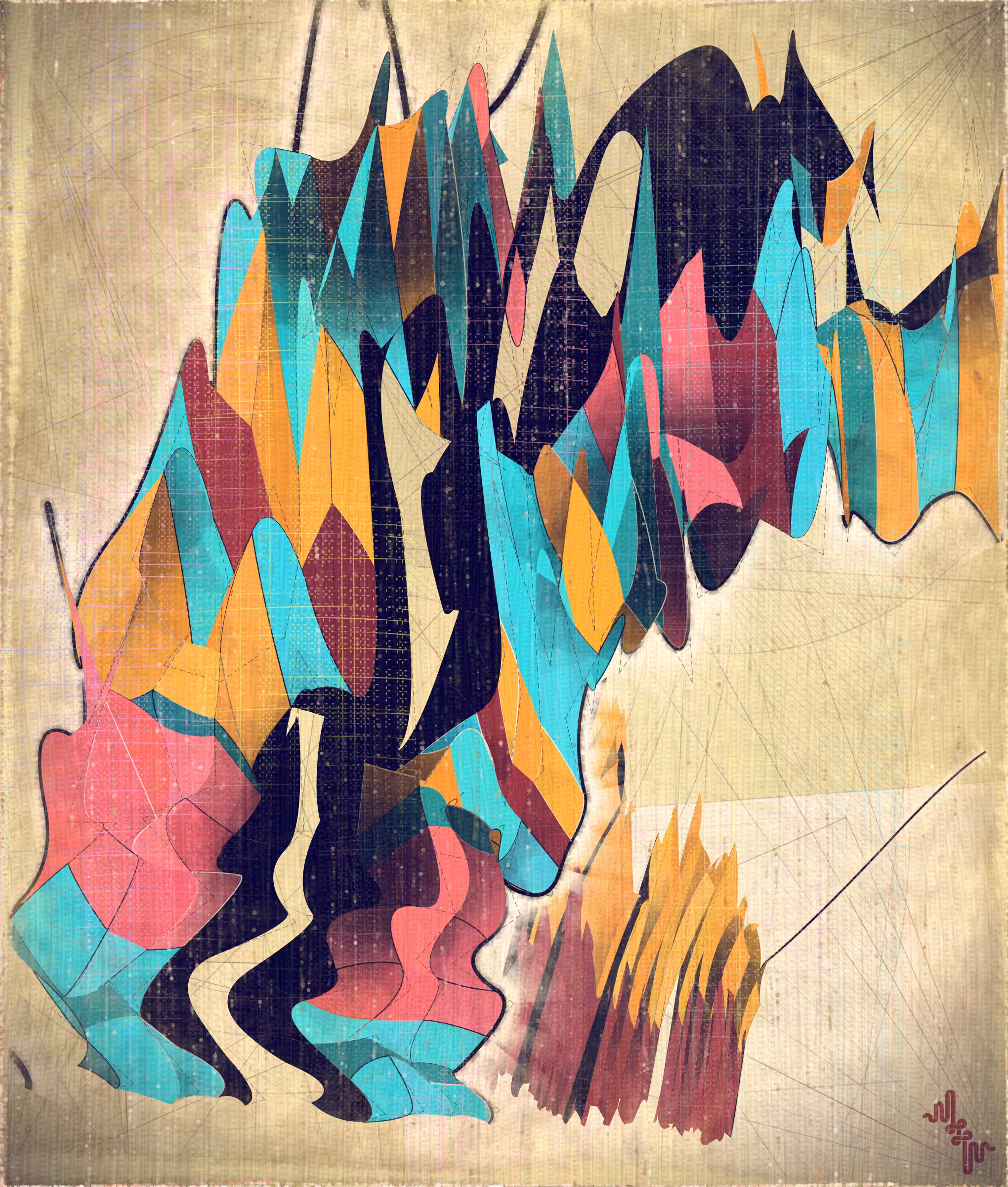 Amplitudes of Canvas #289