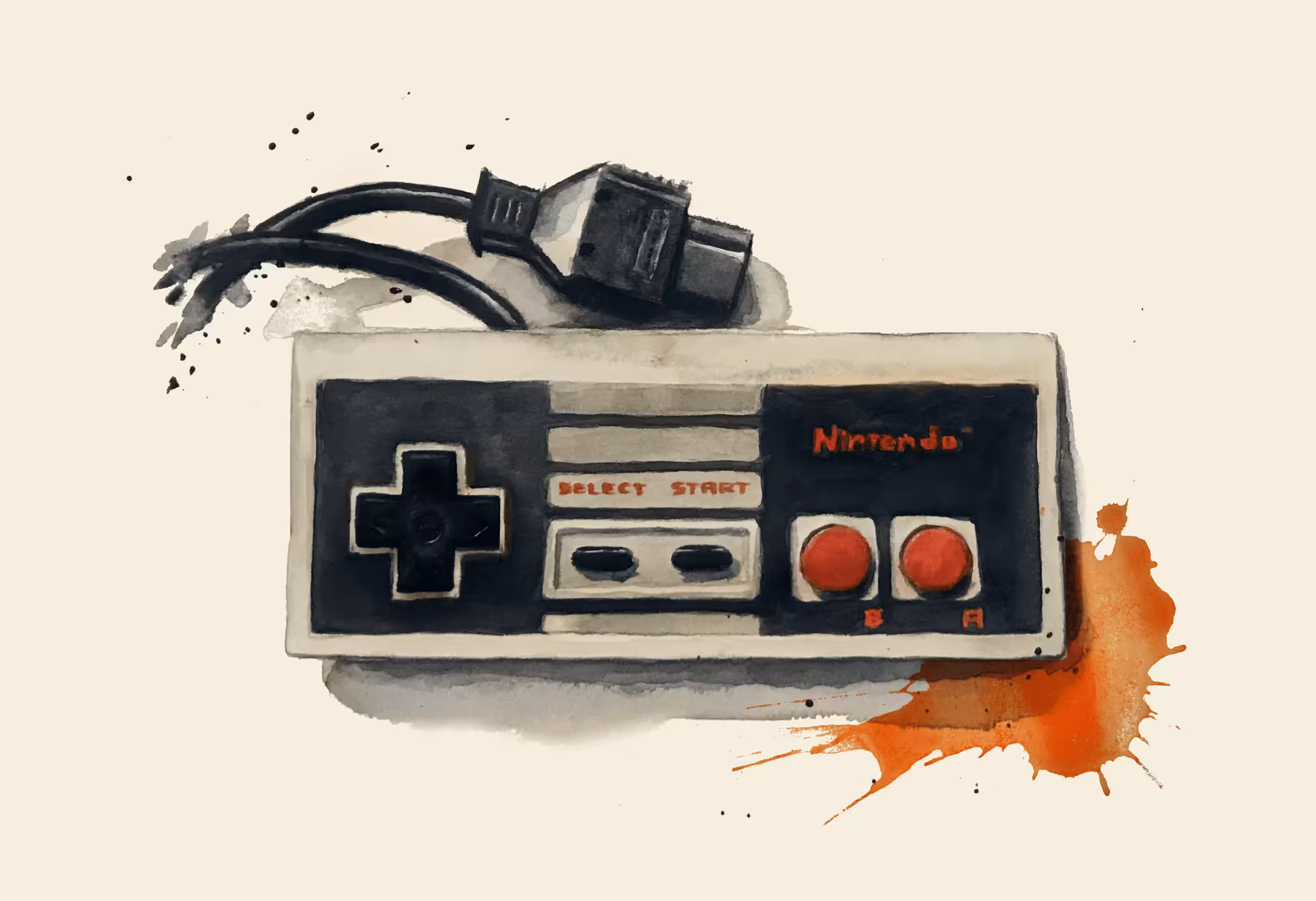 Nostalgia series nr 08 of 09 - NES Controller