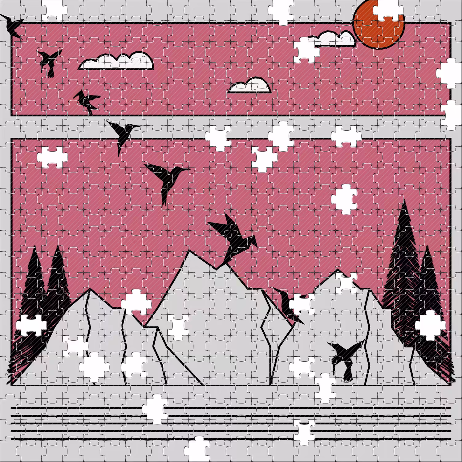 Puzzles & Birds #43
