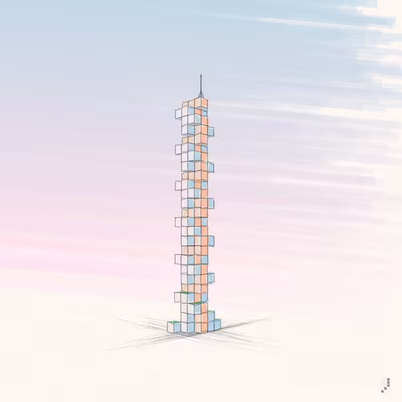 Cellular Skyscrapers #170