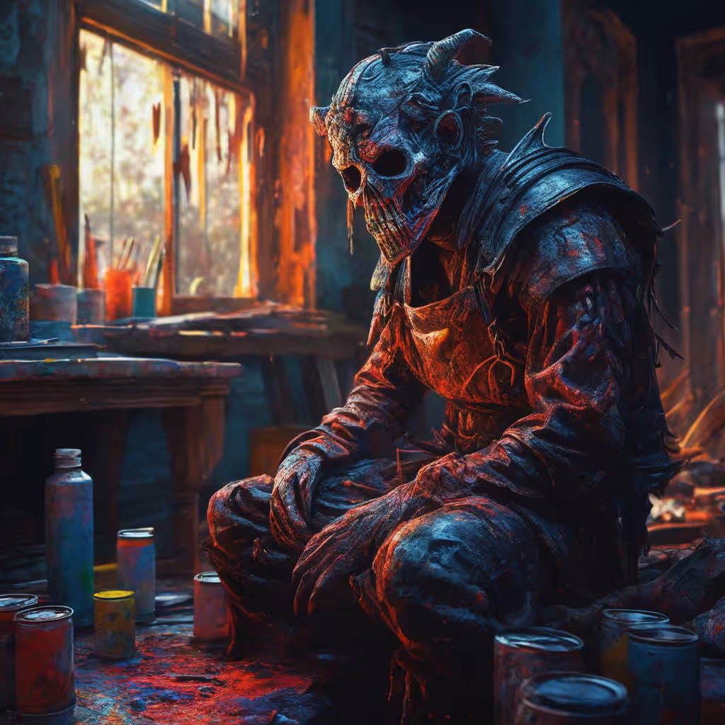 "Eternal Echoes: Portraits of the Departed"