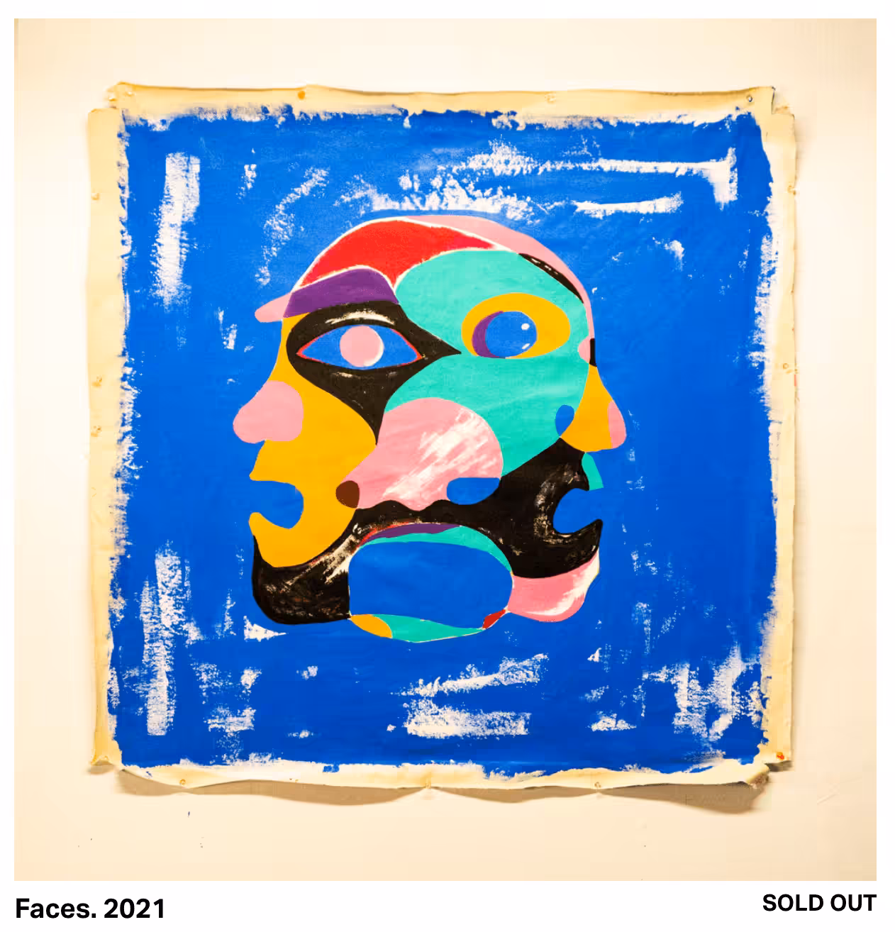 Faces  (Original painting)