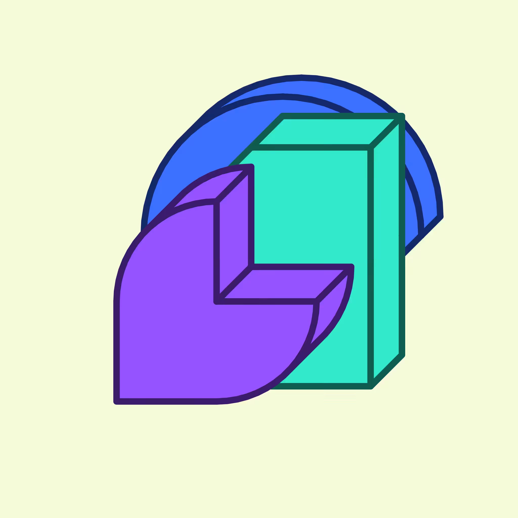 Calm shapes #889
