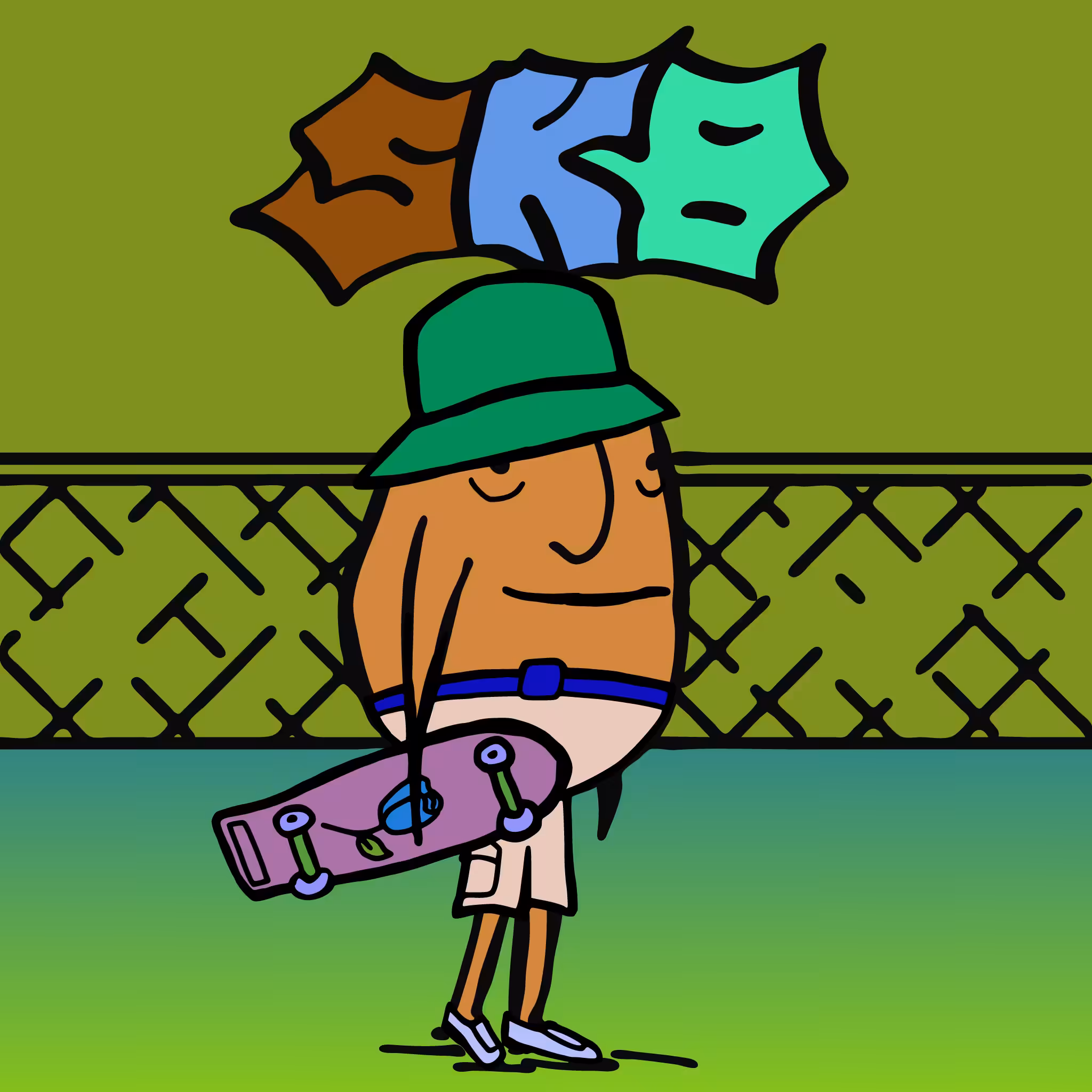 Skater Egg #13