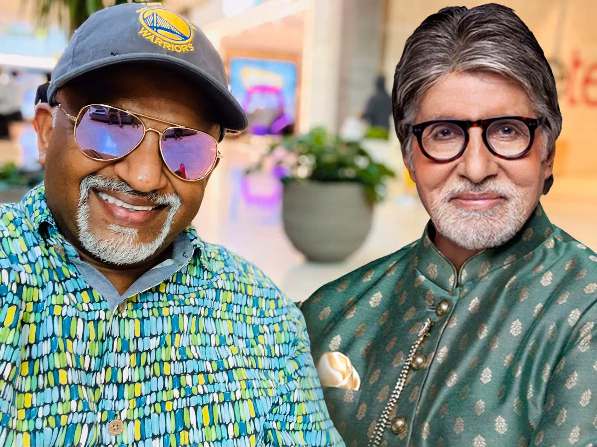 Nik and Amitabh