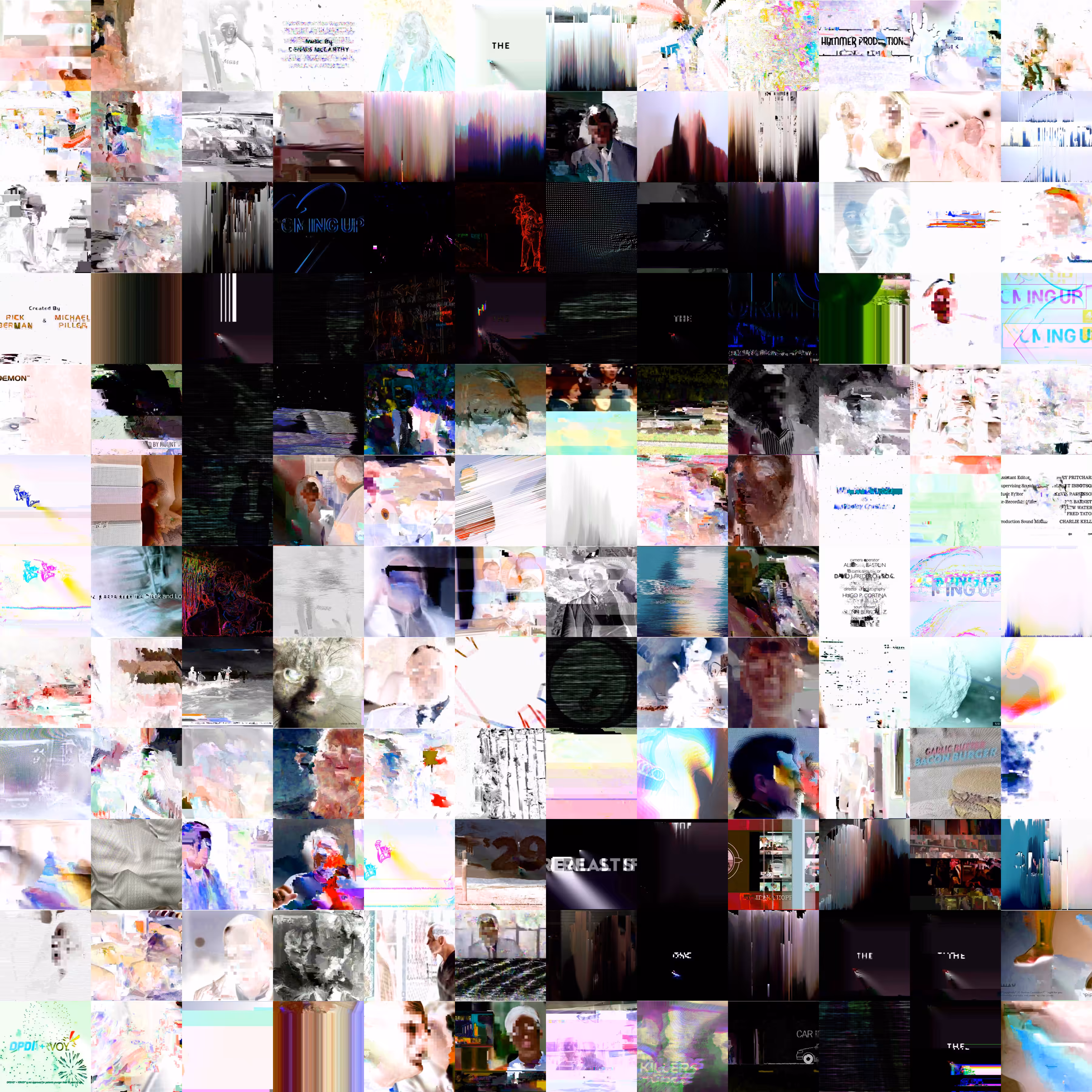 Glitch Quilt DOS Punk 0065