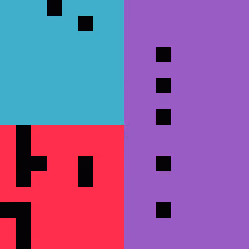 mINIMAL PIXEL ABSTRACT #21