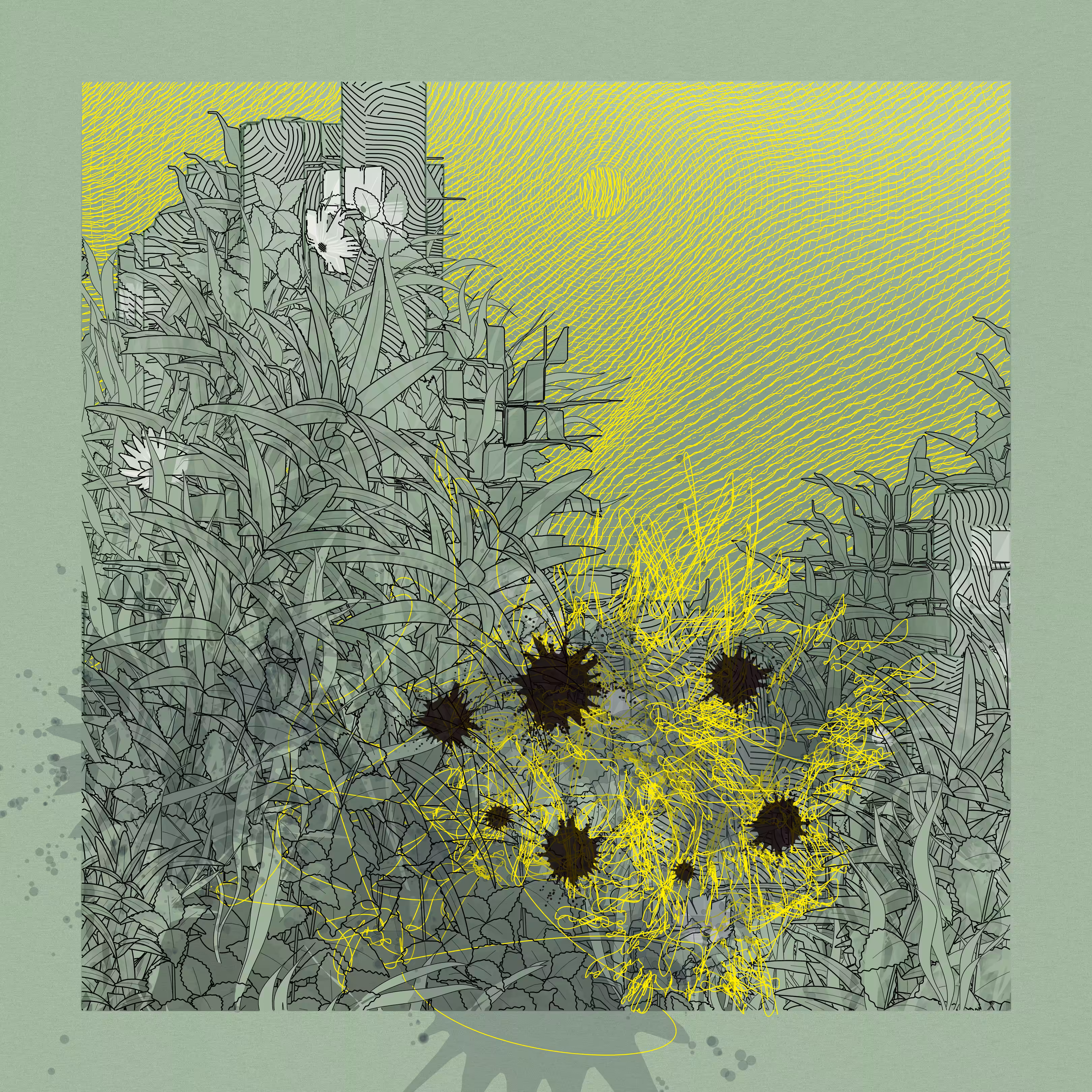 Landscape with Carbon Capture #11015