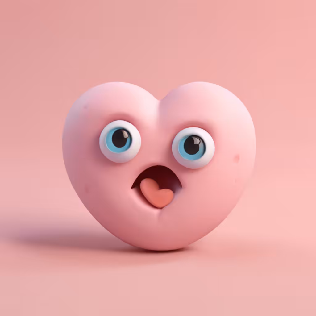 Heart Isometric Emoji
