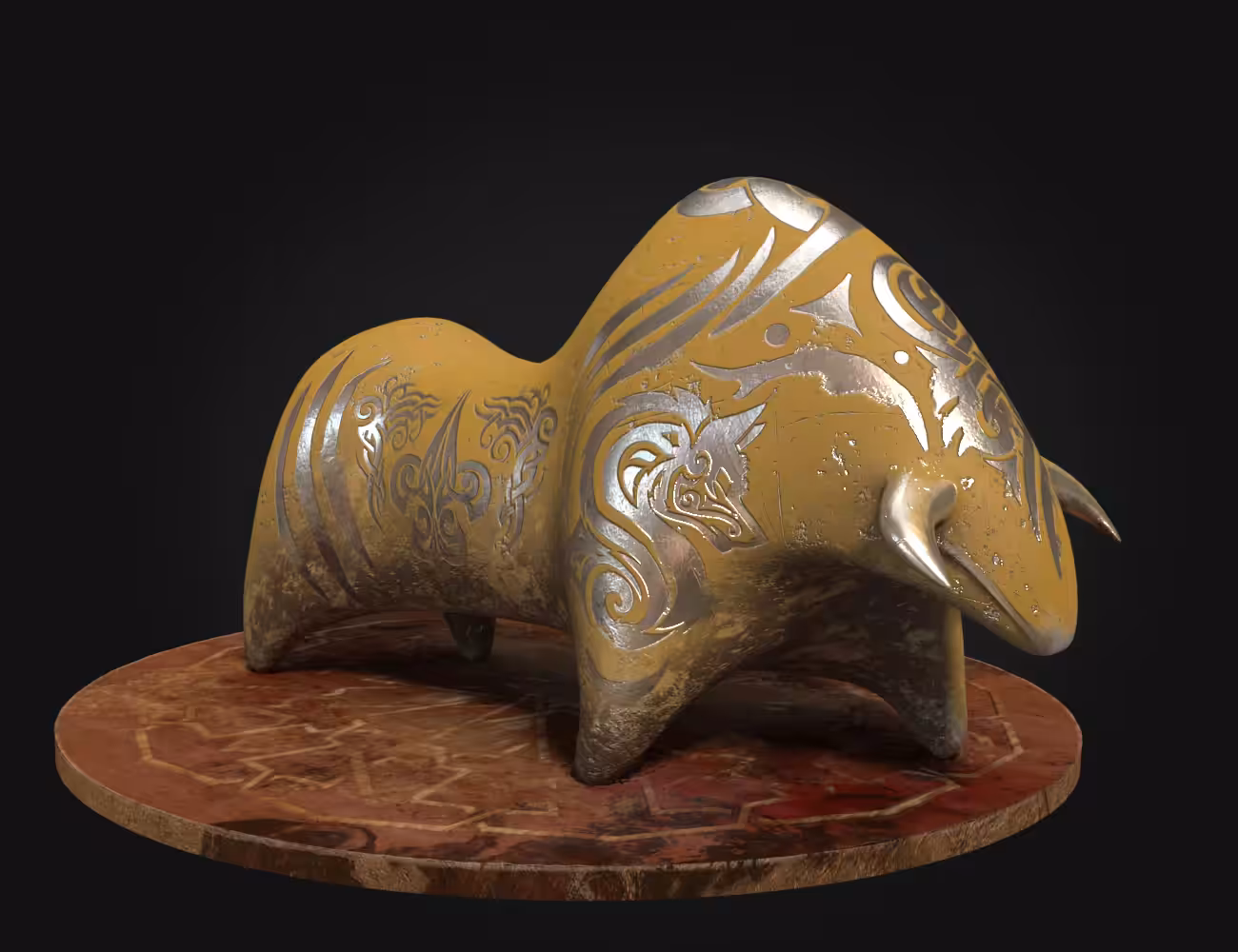 Cow No.3 From the Mythologic Farm