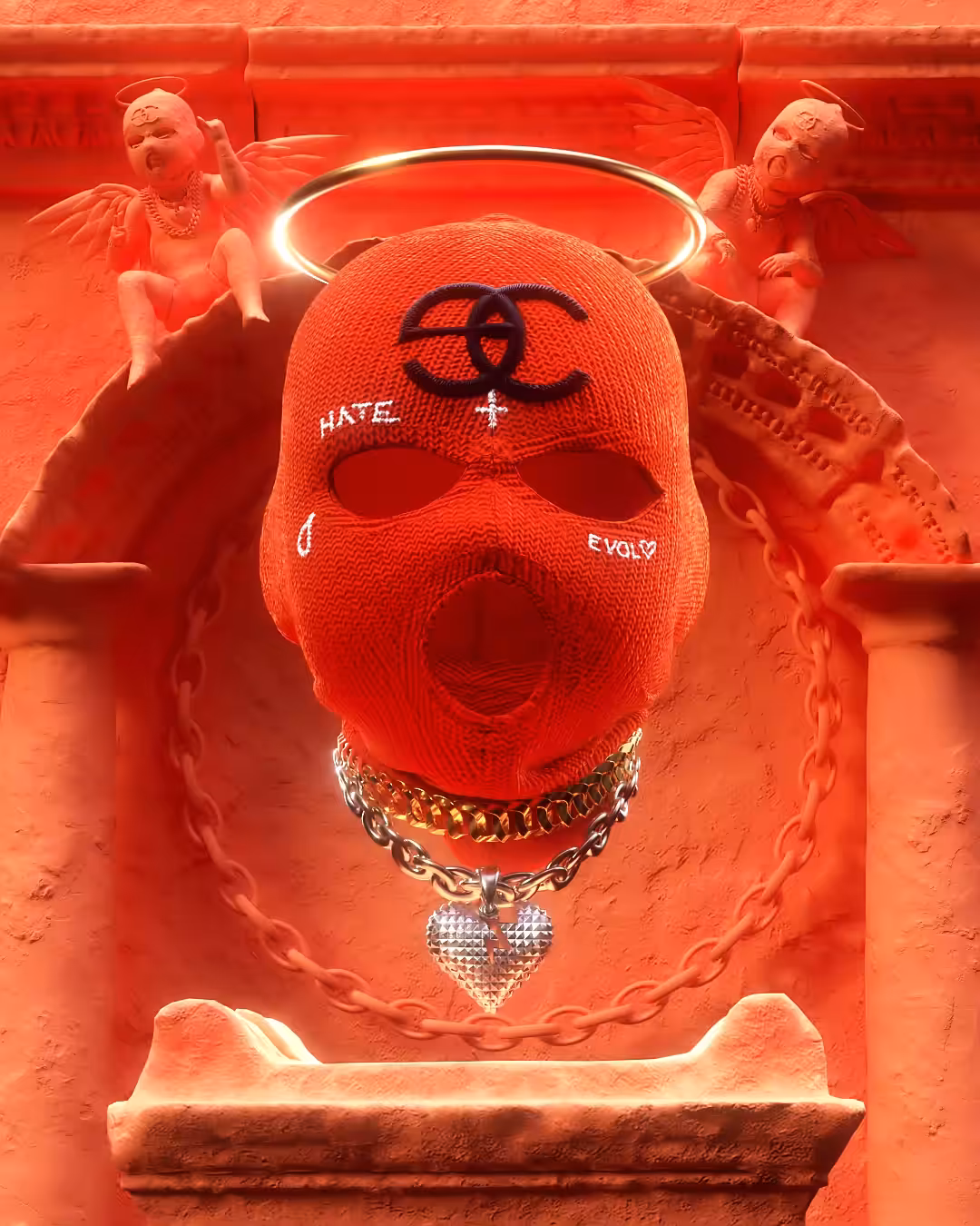 EVOLs Mask - Blood Orange