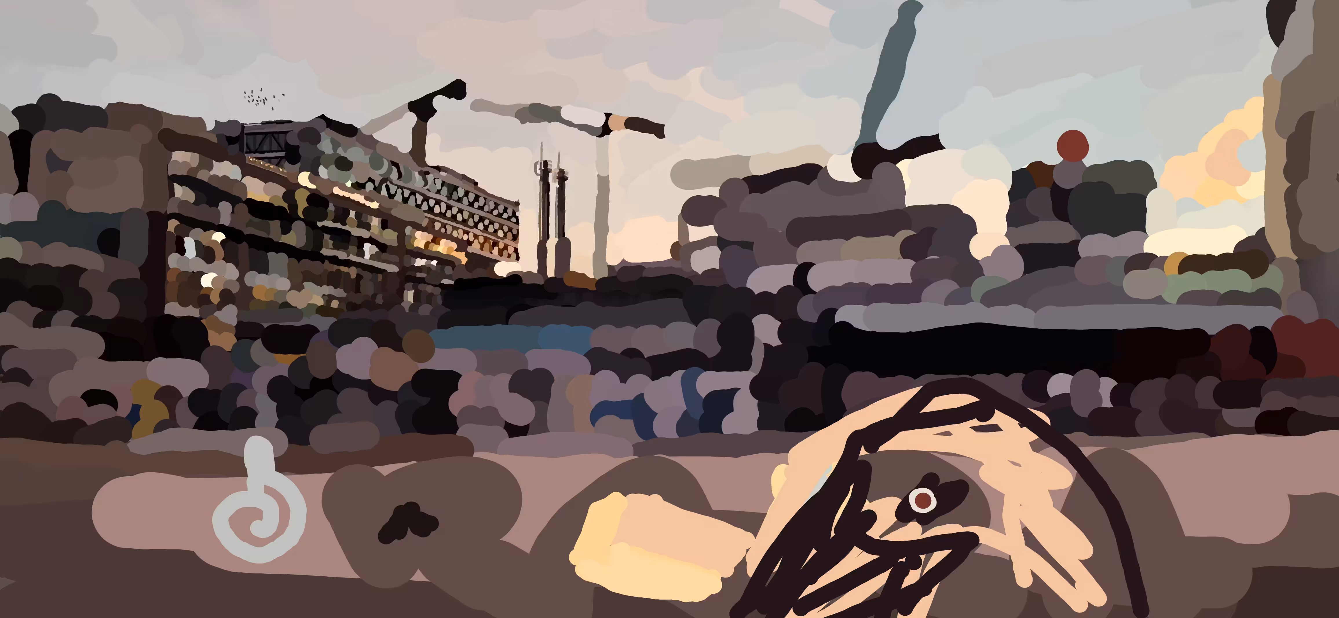 24 Crows Visiting